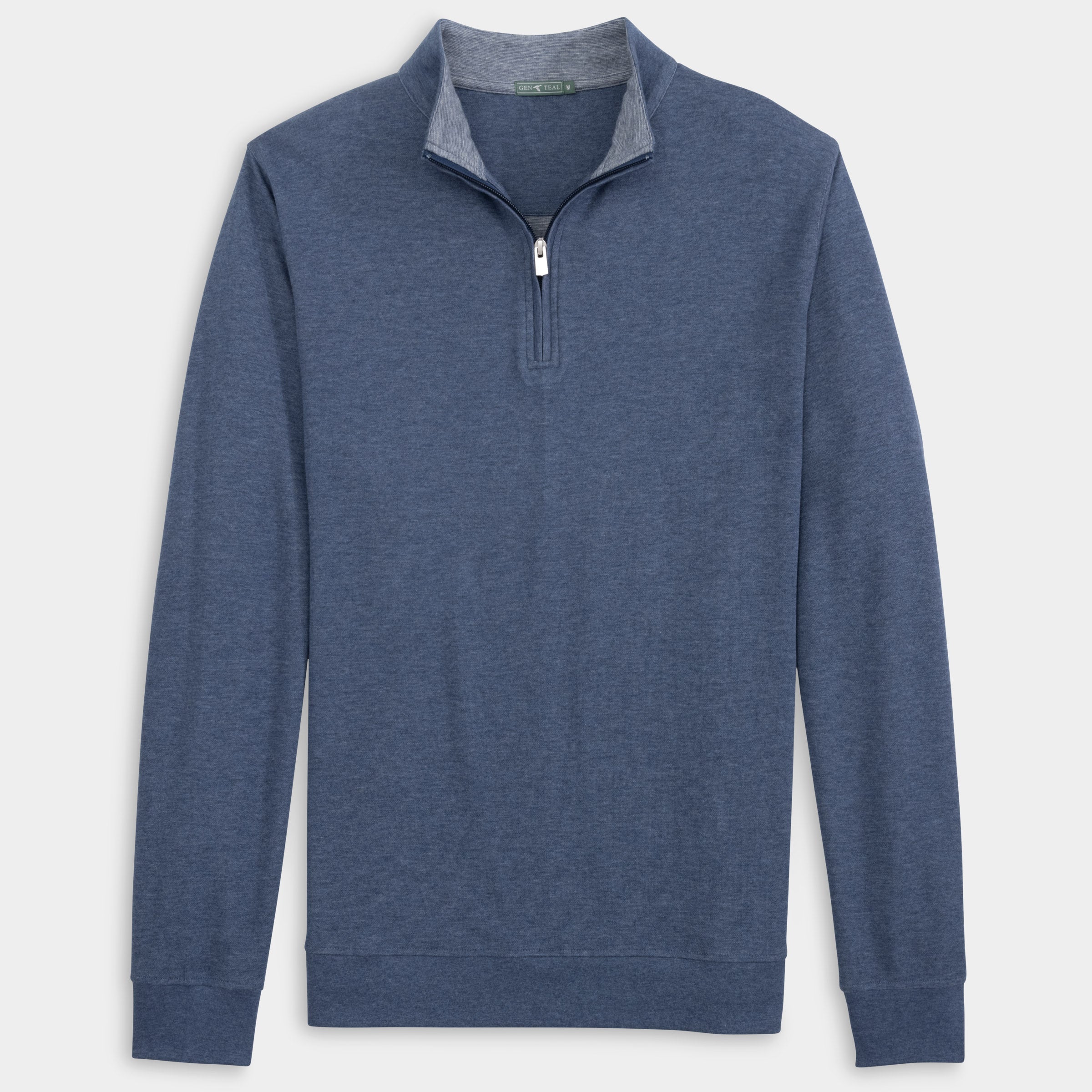 Cotton/Modal Quarter-Zip-GenTeal Apparel