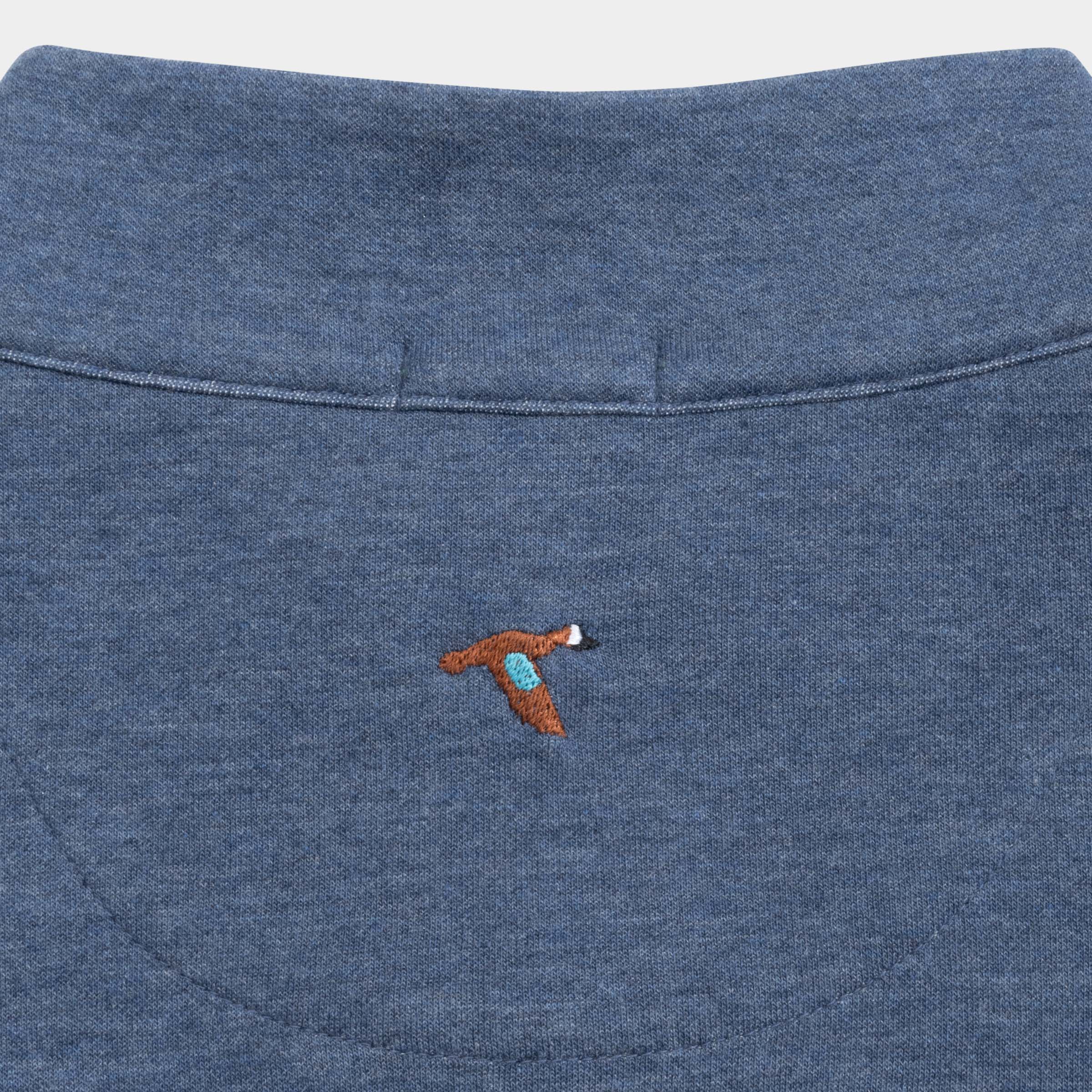 Cotton/Modal Quarter-Zip-GenTeal Apparel