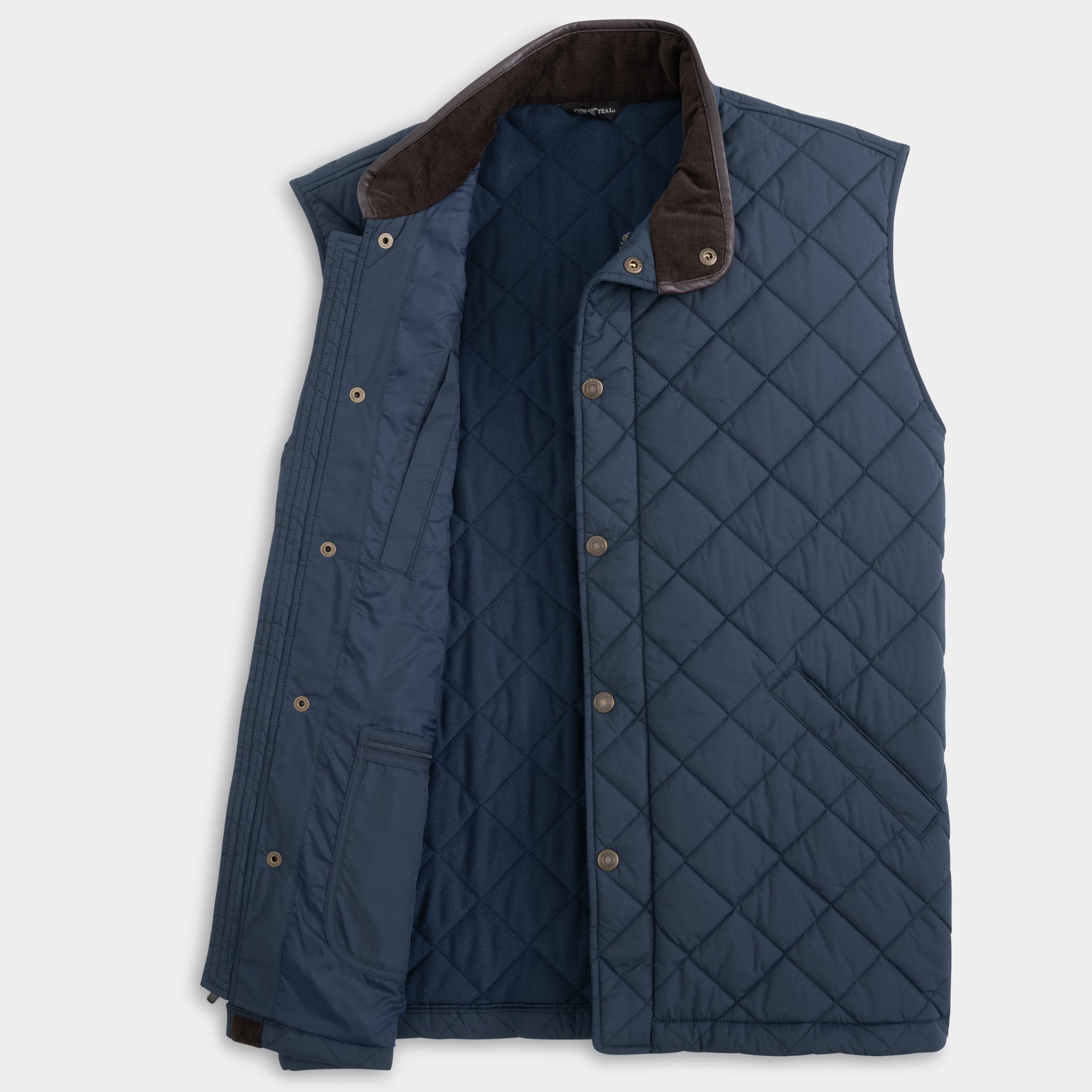 Navy Northpoint Quilted Vest