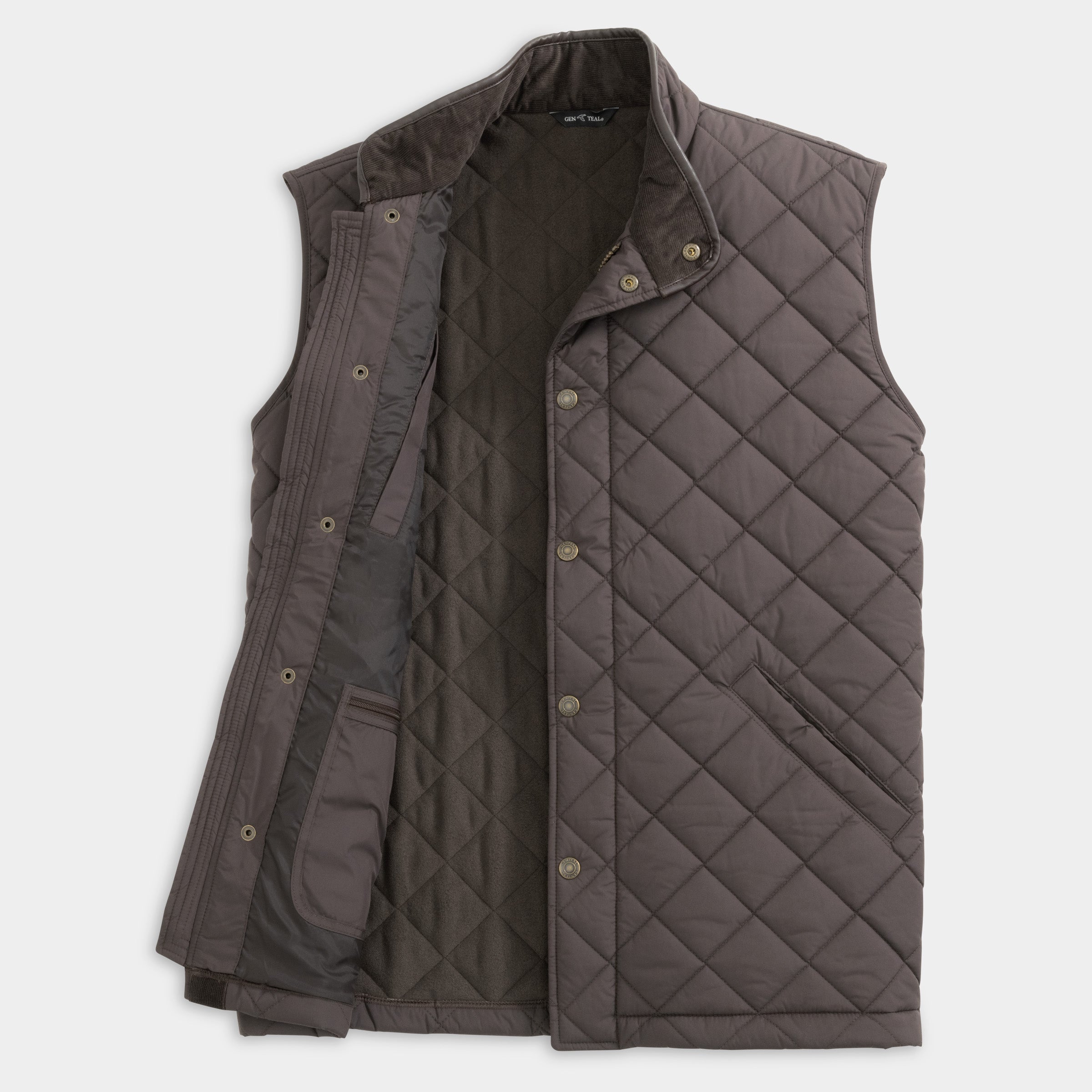 Espresso Northpoint Quilted Vest