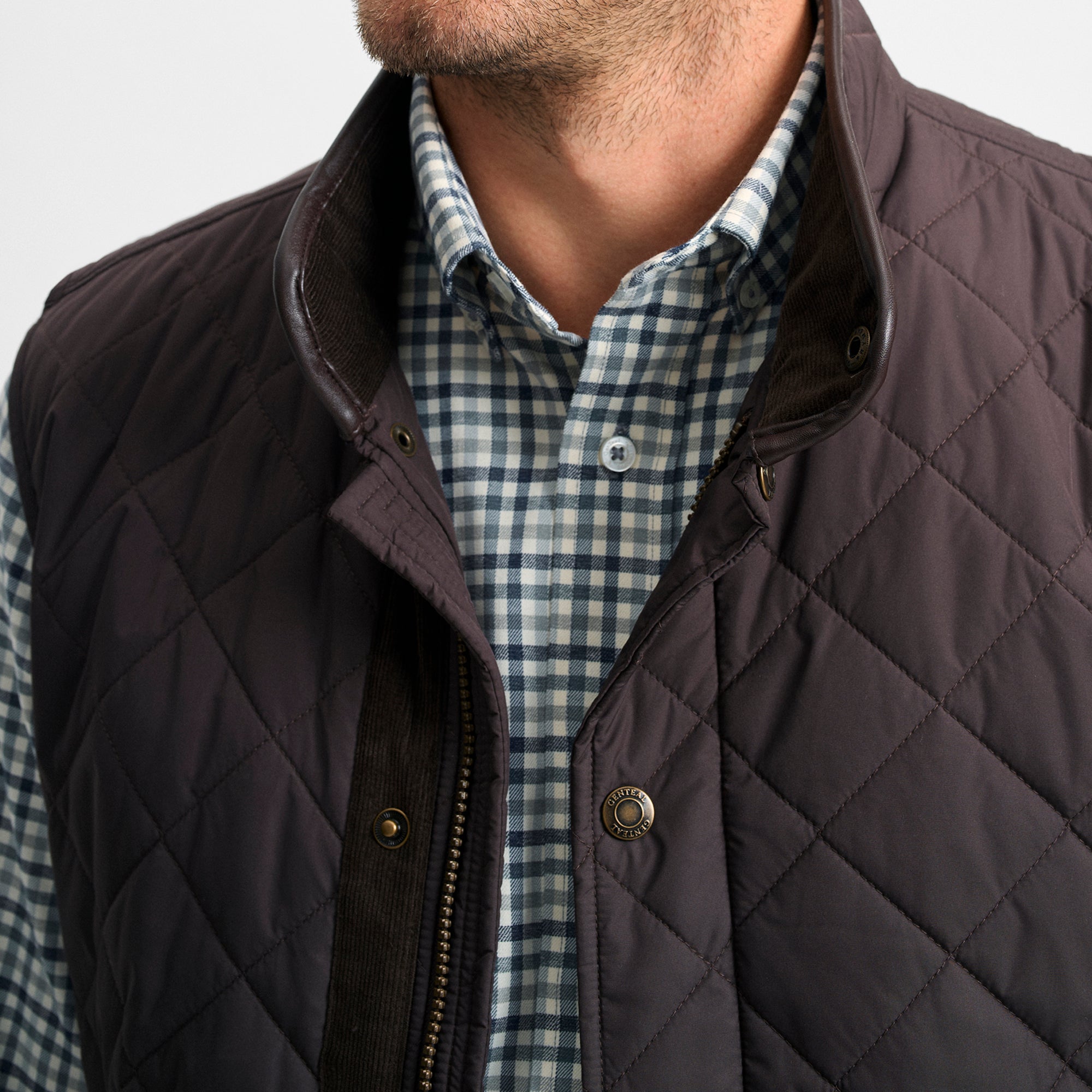 Espresso Northpoint Quilted Vest