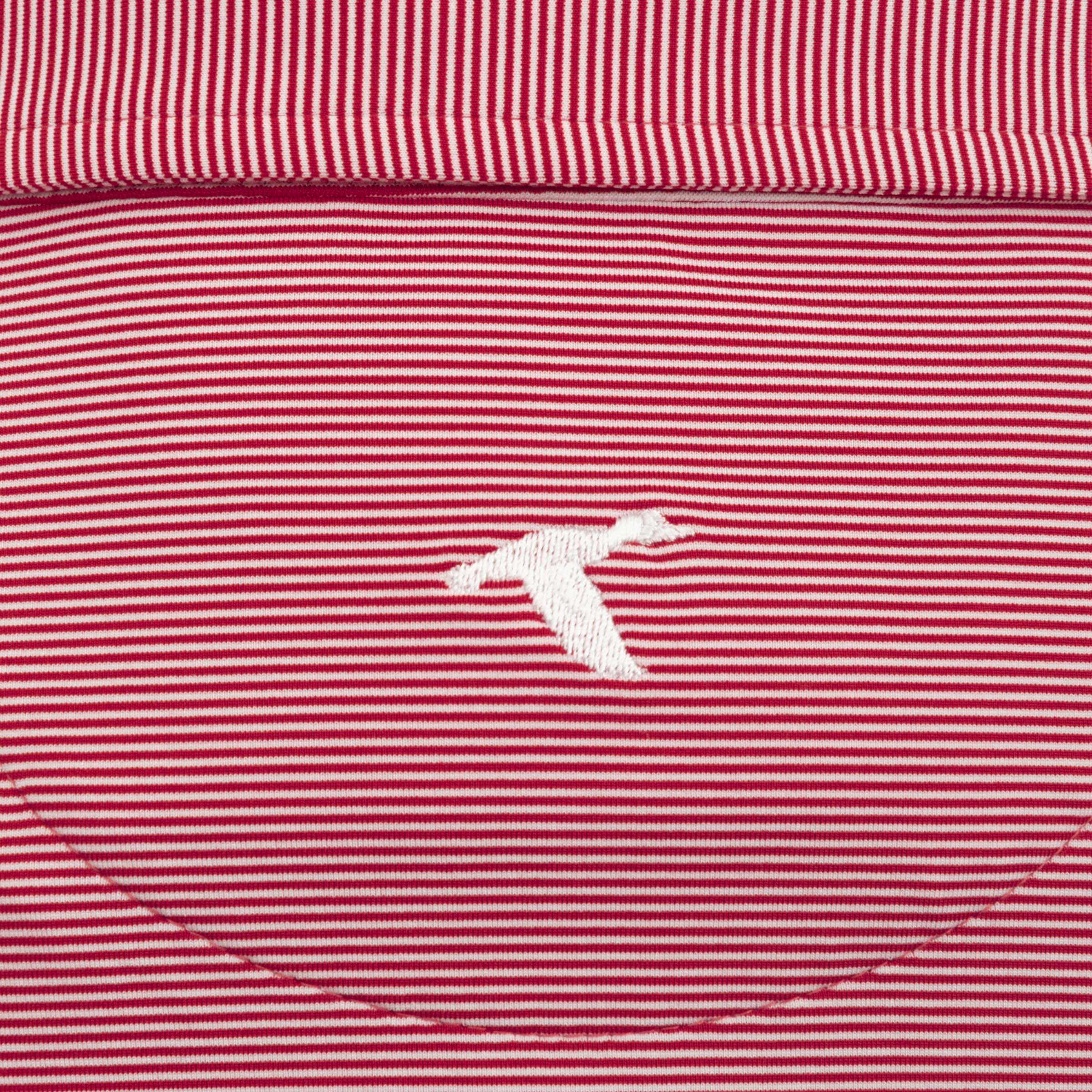 Alabama Pinstripe Performance Polo-GenTeal Apparel