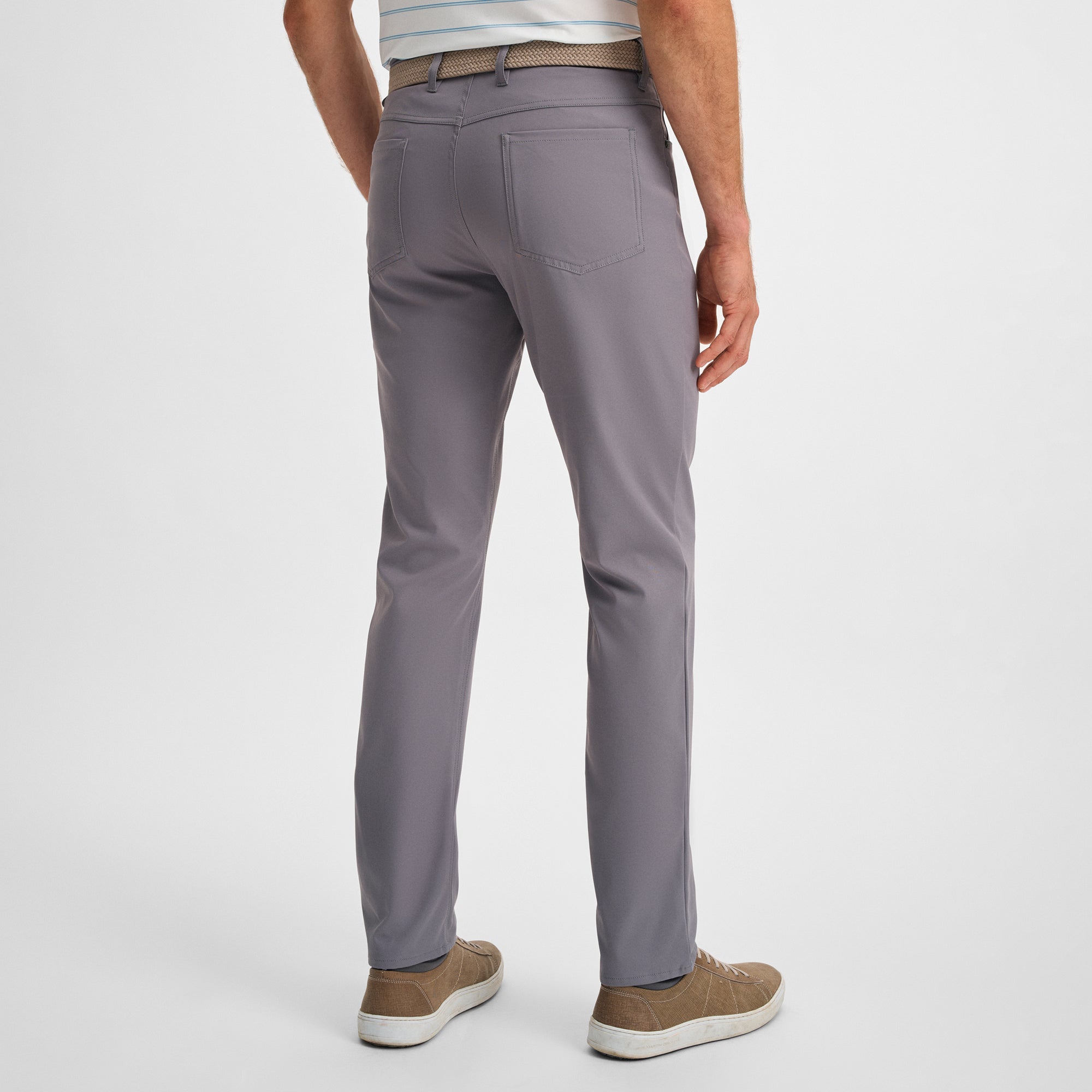 Charcoal Clubhouse Stretch Five-Pocket Pant