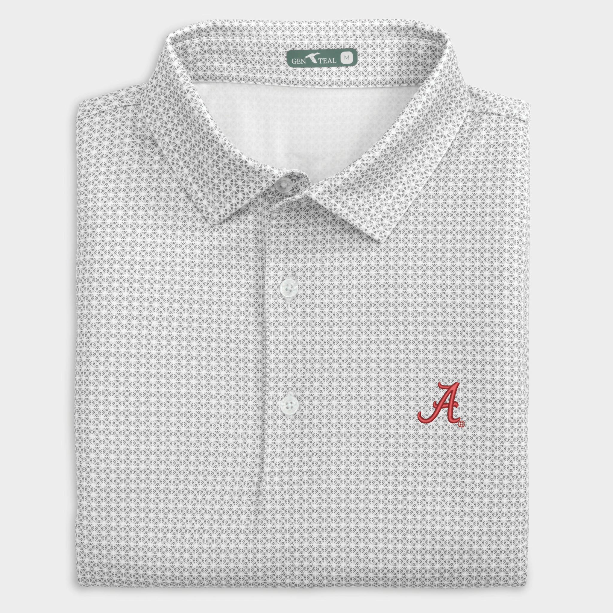 Alabama Tile Printed Performance Polo