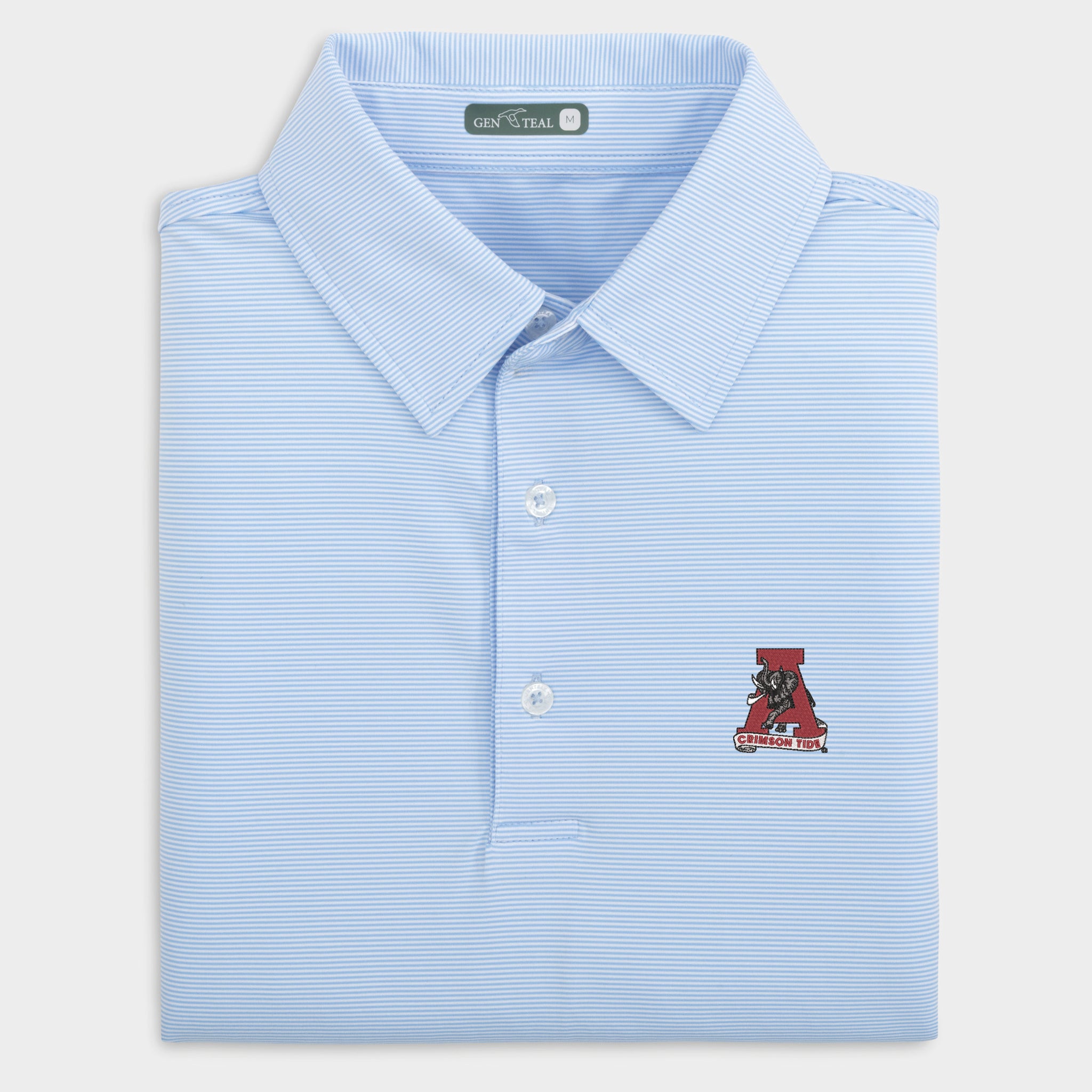 Alabama Vault Pinstripe Performance Polo