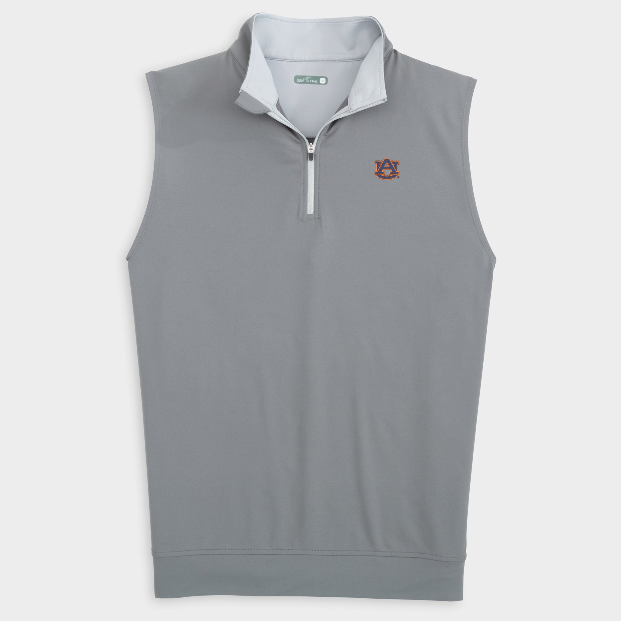 Auburn Venture Performance Quarter-Zip Vest-GenTeal Apparel