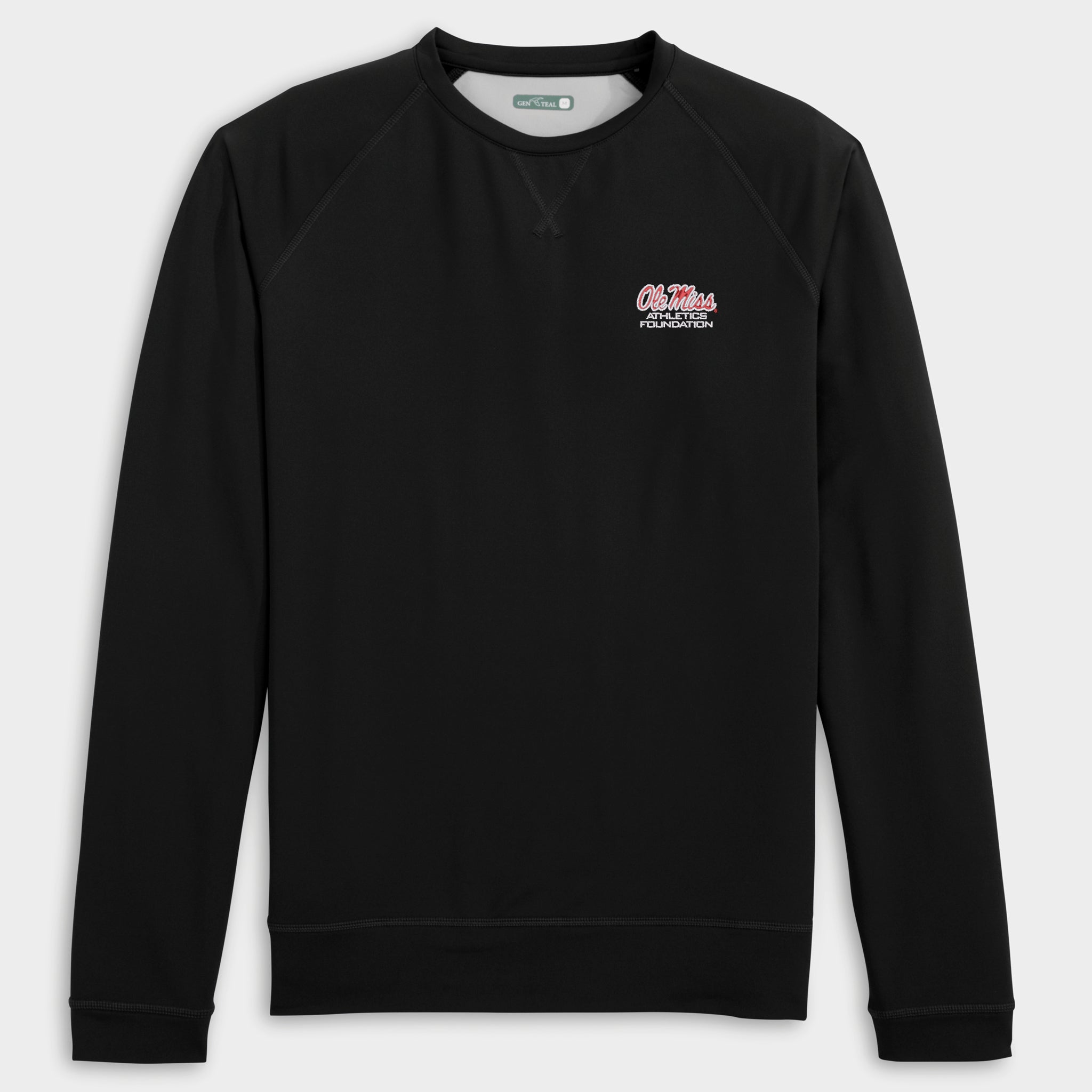 Ole Miss Athletics Foundation Richmond Venture Performance Crewneck-GenTeal Apparel