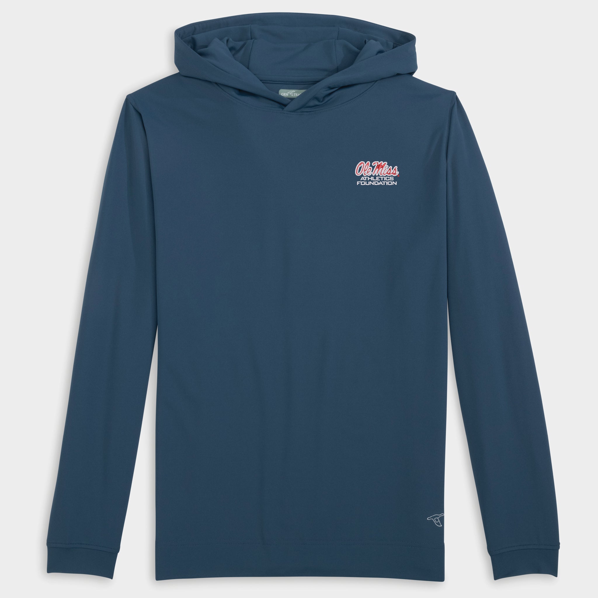 Ole Miss Athletics Foundation Bankhead Venture Performance Hoodie-GenTeal Apparel