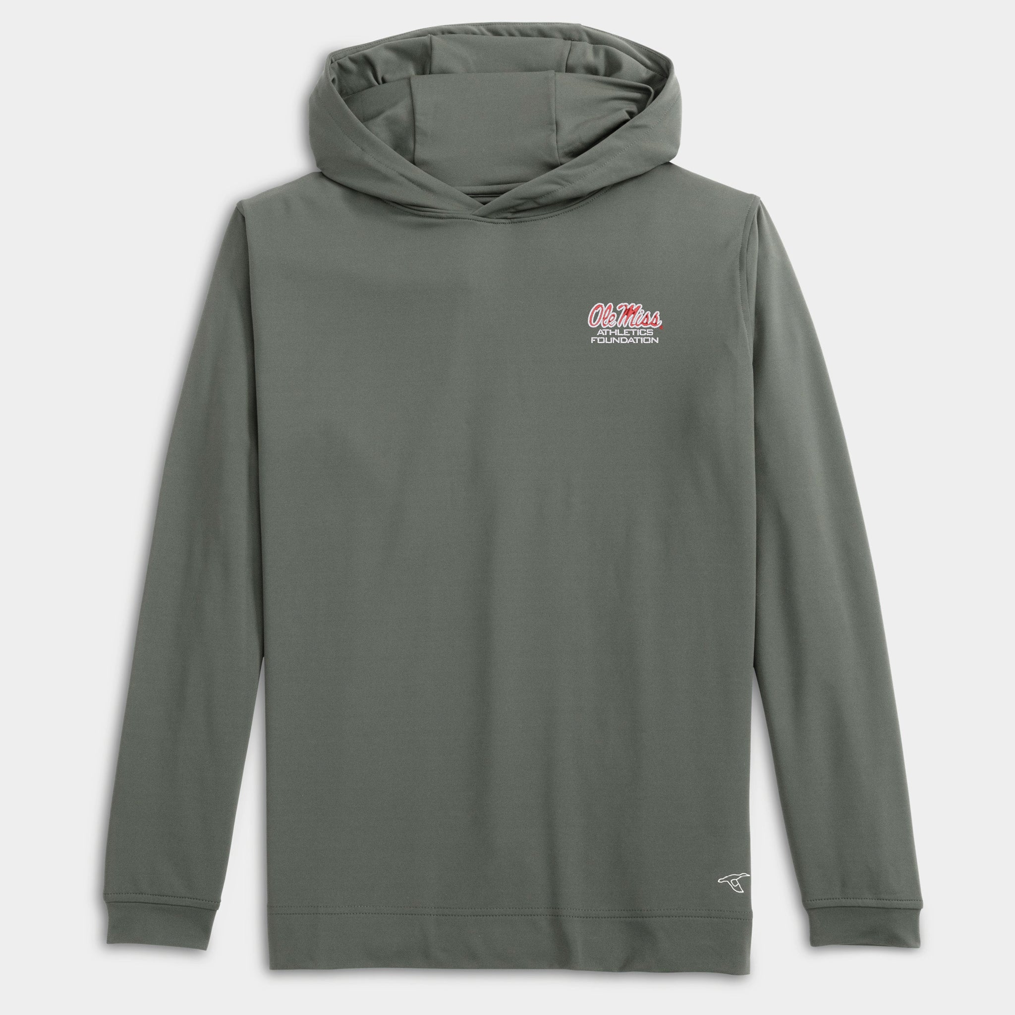 Ole Miss Athletics Foundation Bankhead Venture Performance Hoodie-GenTeal Apparel