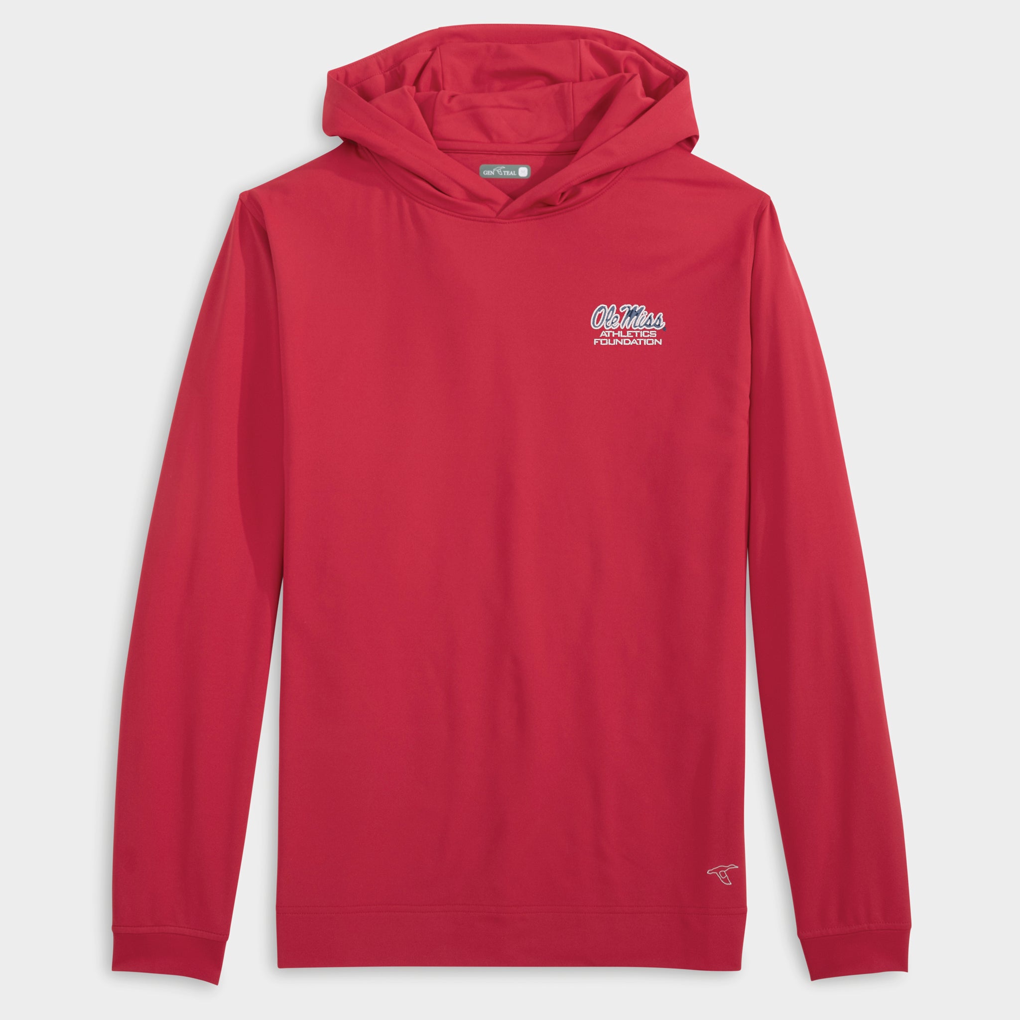 Ole Miss Athletics Foundation Bankhead Venture Performance Hoodie-GenTeal Apparel