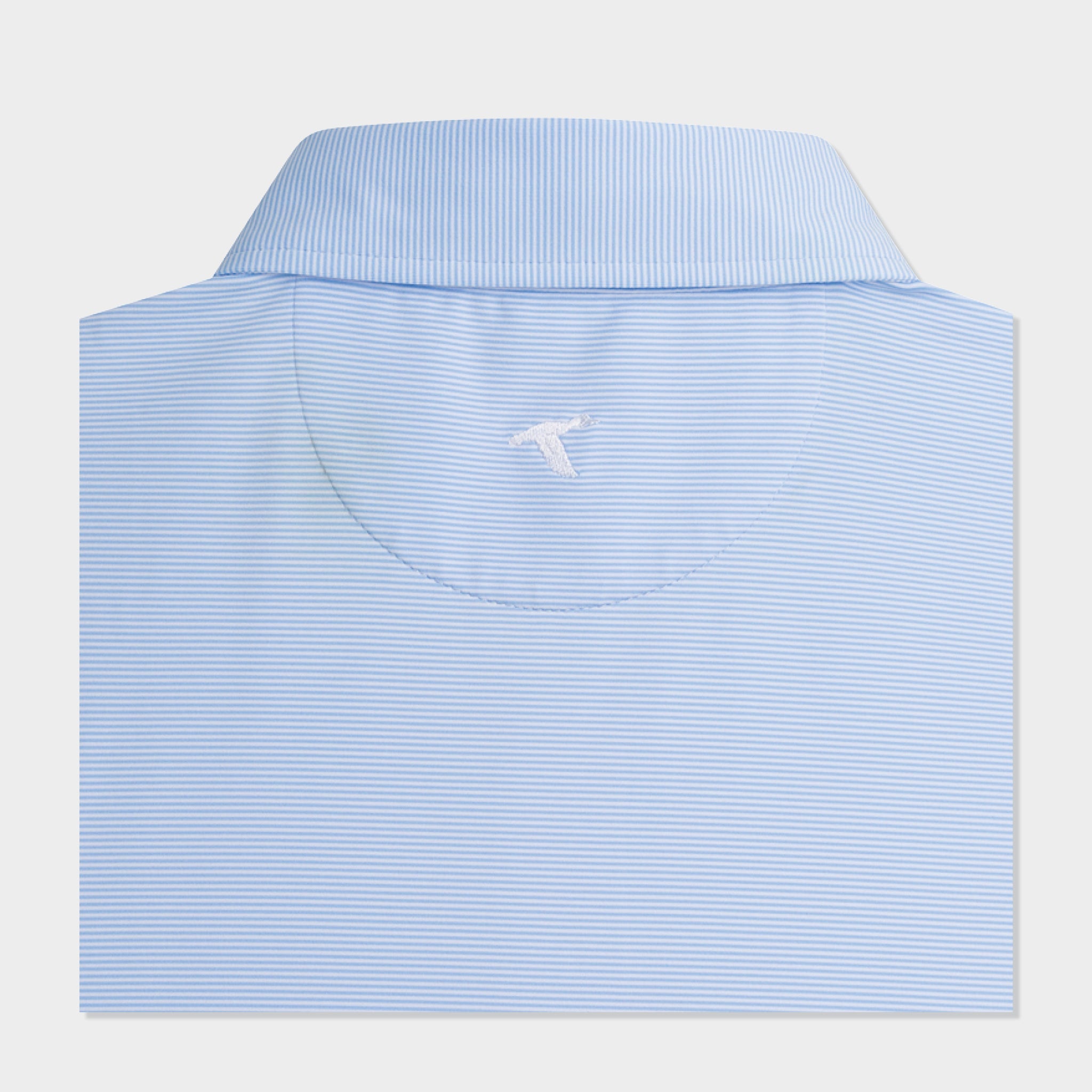 Oklahoma Pinstripe Performance Polo-GenTeal Apparel