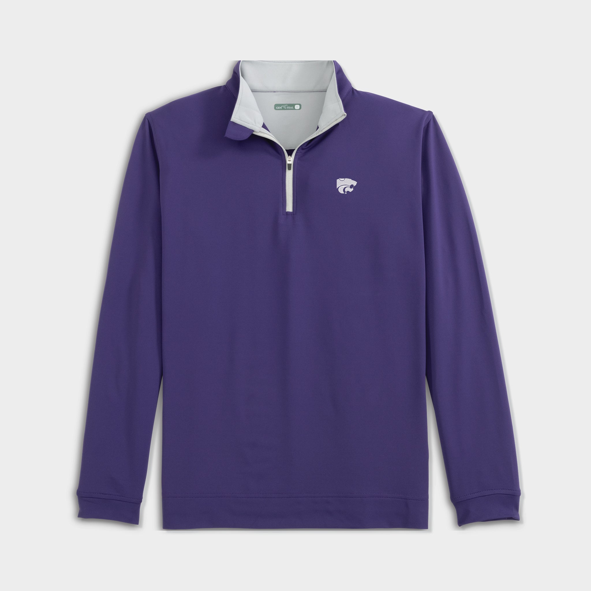 Kansas State Venture Performance Quarter-Zip-GenTeal Apparel