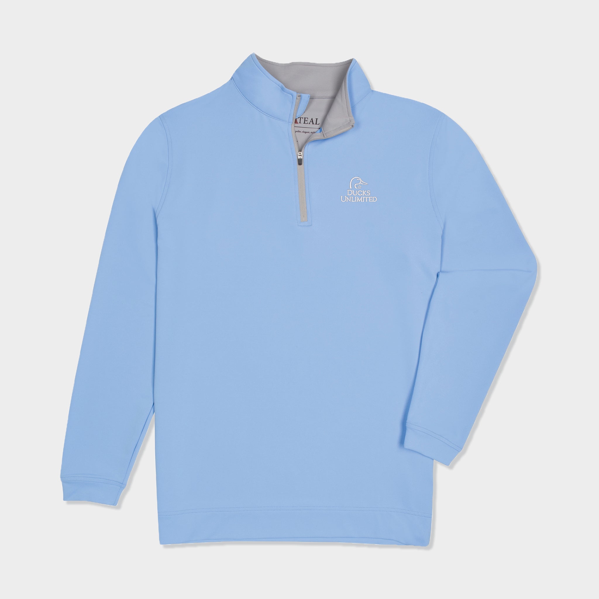 Ducks Unlimited Venture Performance Quarter-Zip-GenTeal Apparel