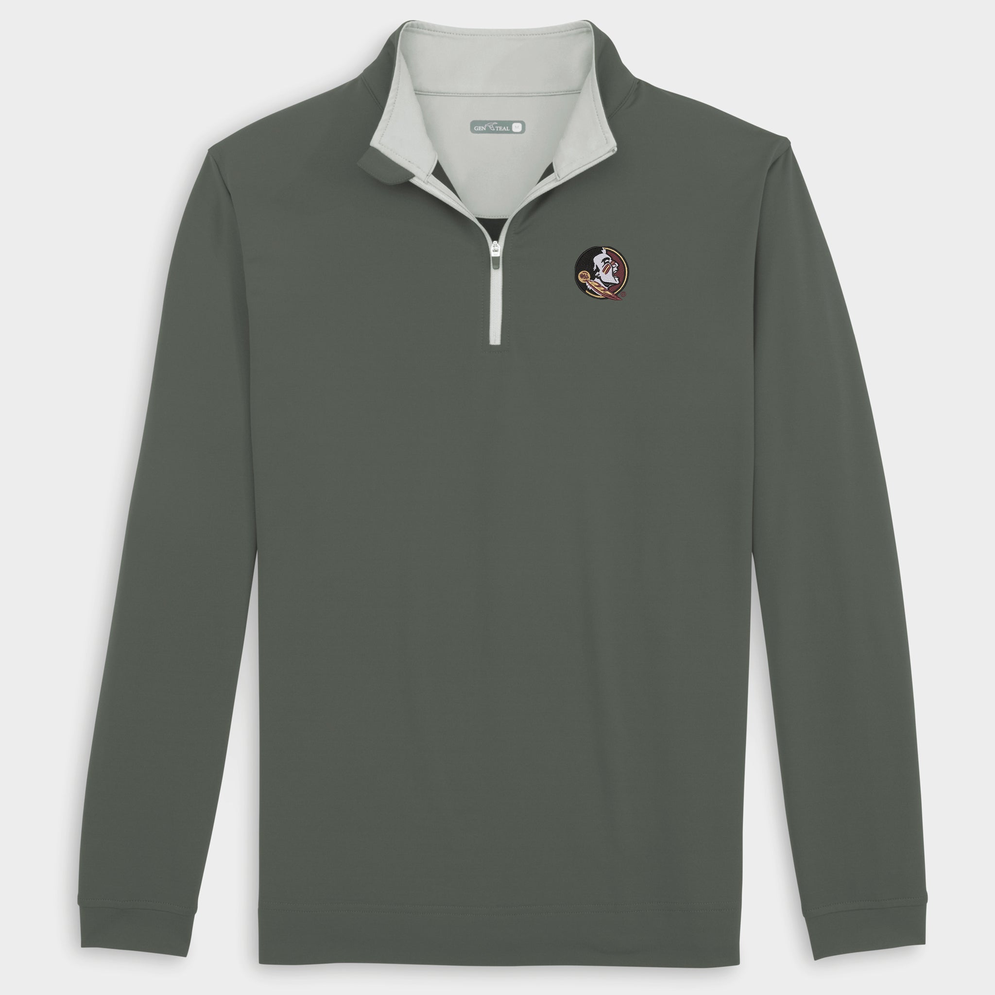 Florida State Venture Performance Quarter-Zip-GenTeal Apparel