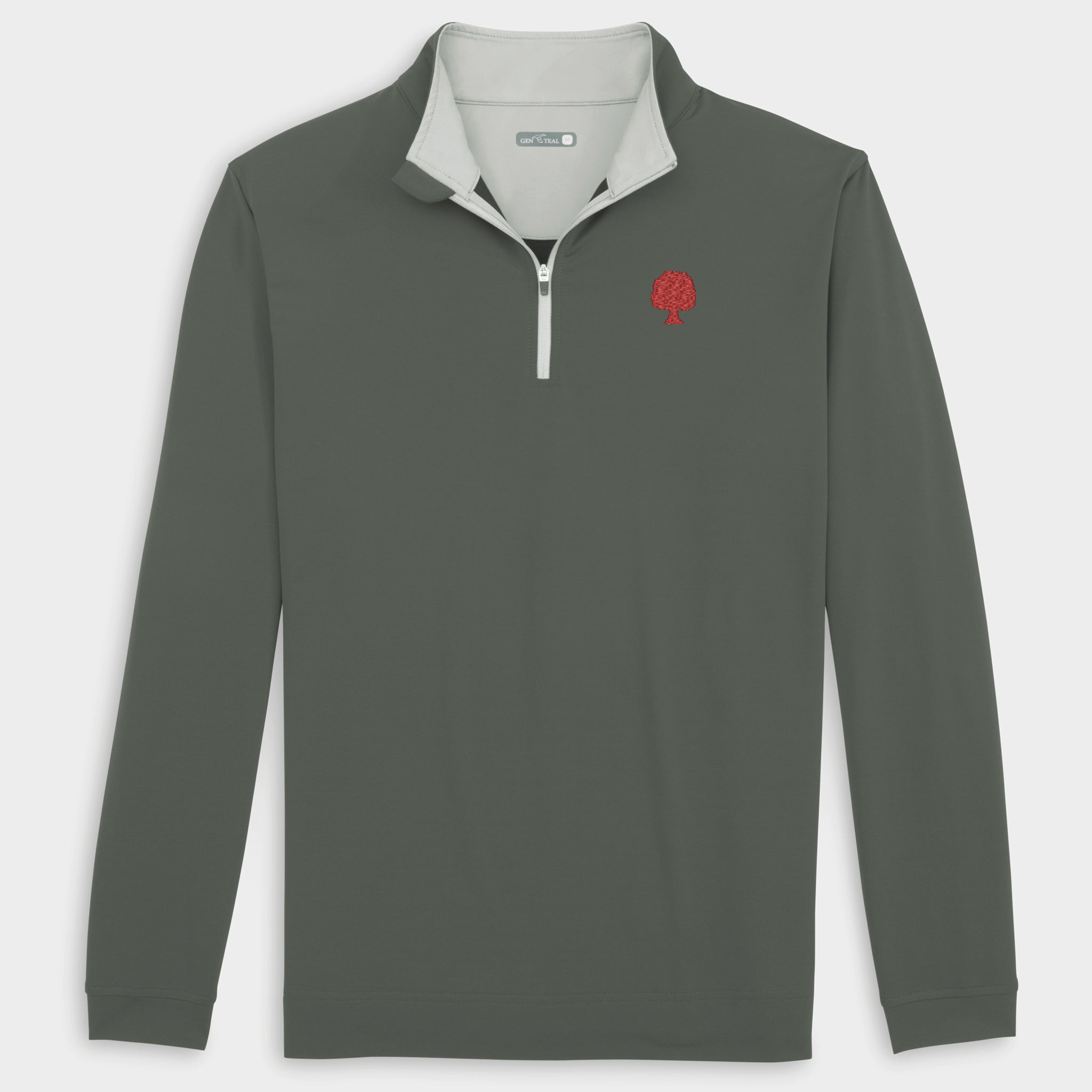 Grove Collective Venture Performance Quarter-Zip-GenTeal Apparel