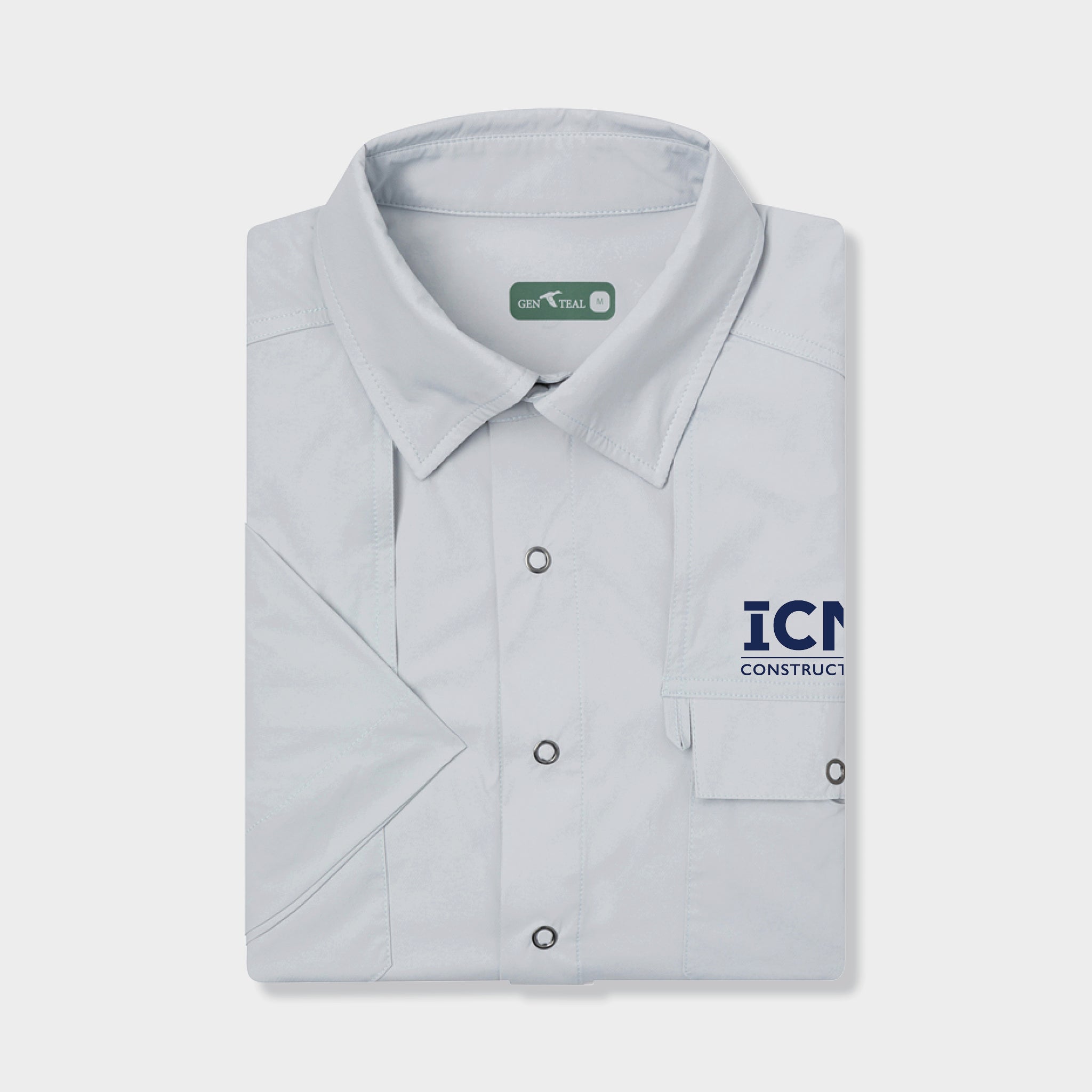 ICM Safari Vented Shirt-GenTeal Apparel