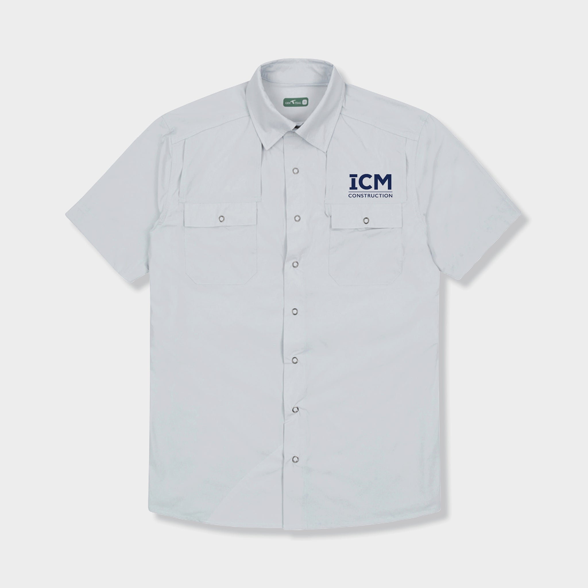 ICM Safari Vented Shirt-GenTeal Apparel