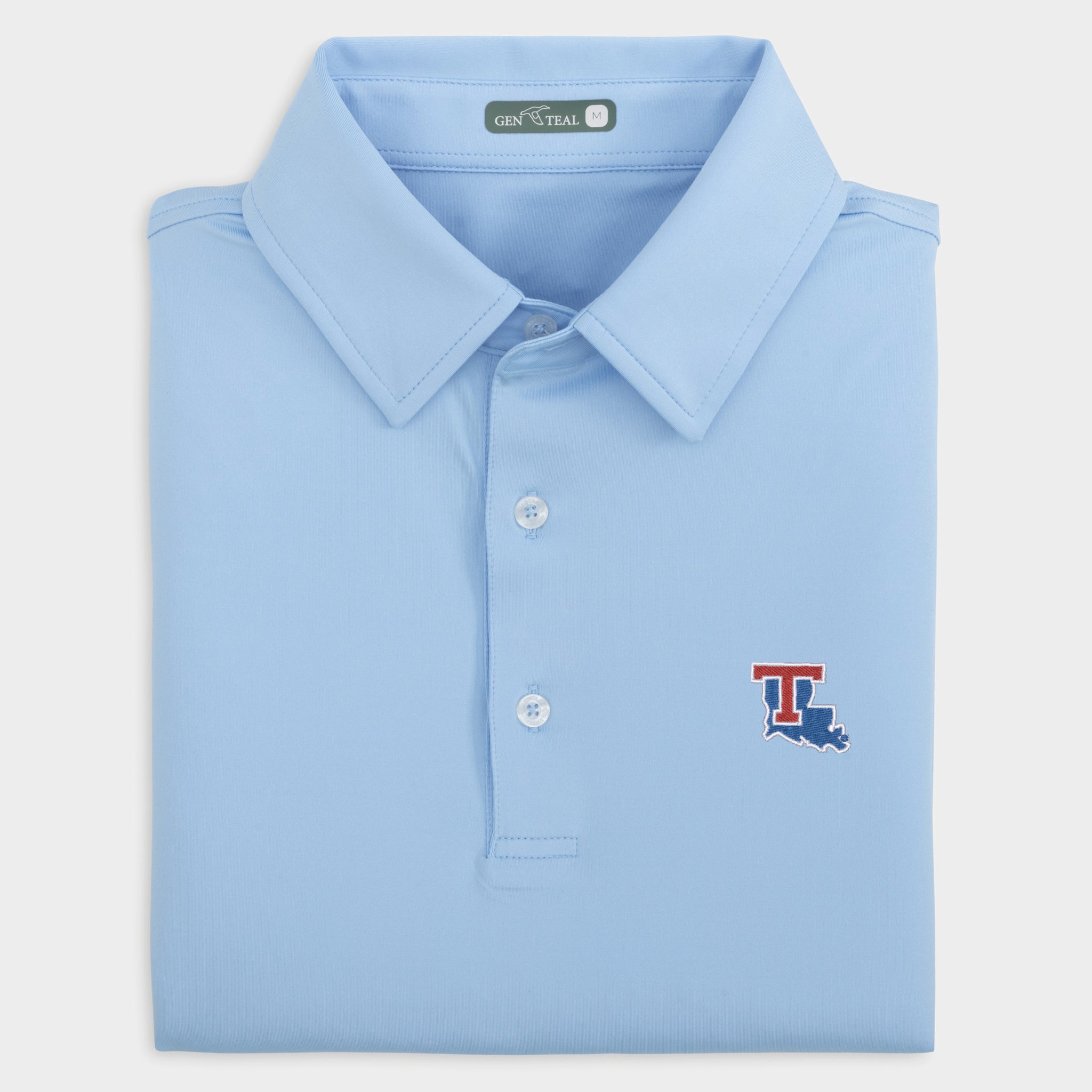 Louisiana Tech Solid Performance Polo