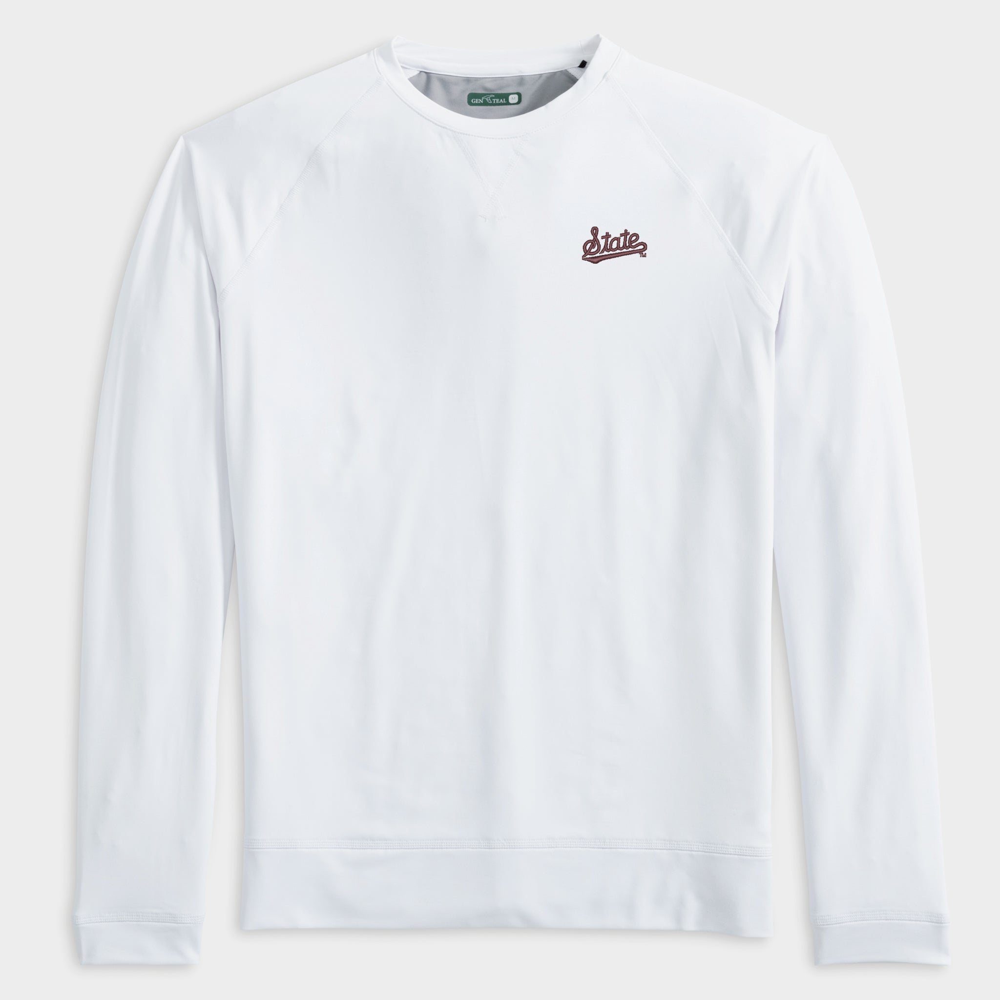 Mississippi State Script Richmond Venture Performance Crewneck-GenTeal Apparel