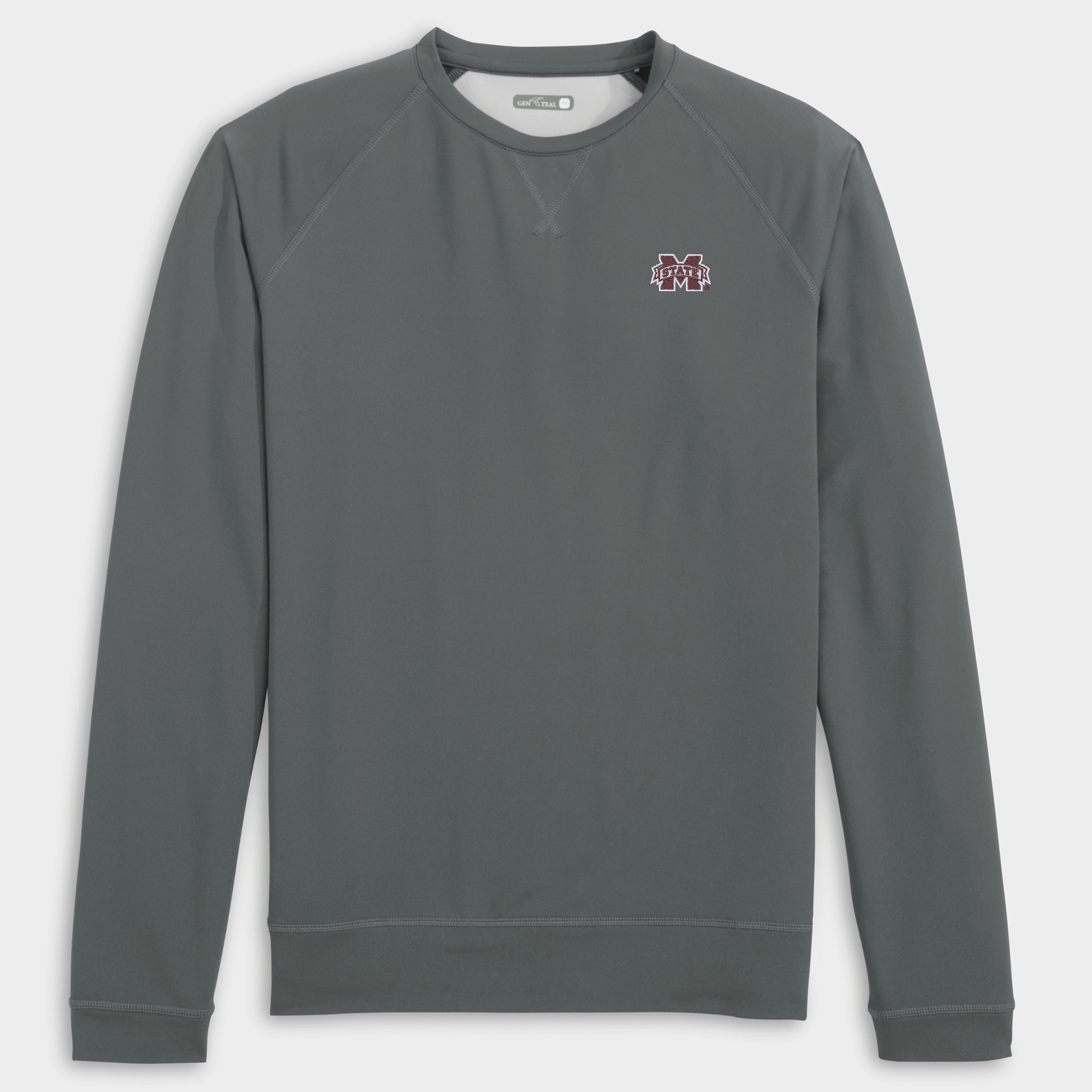 Mississippi State Richmond Venture Performance Crewneck-GenTeal Apparel