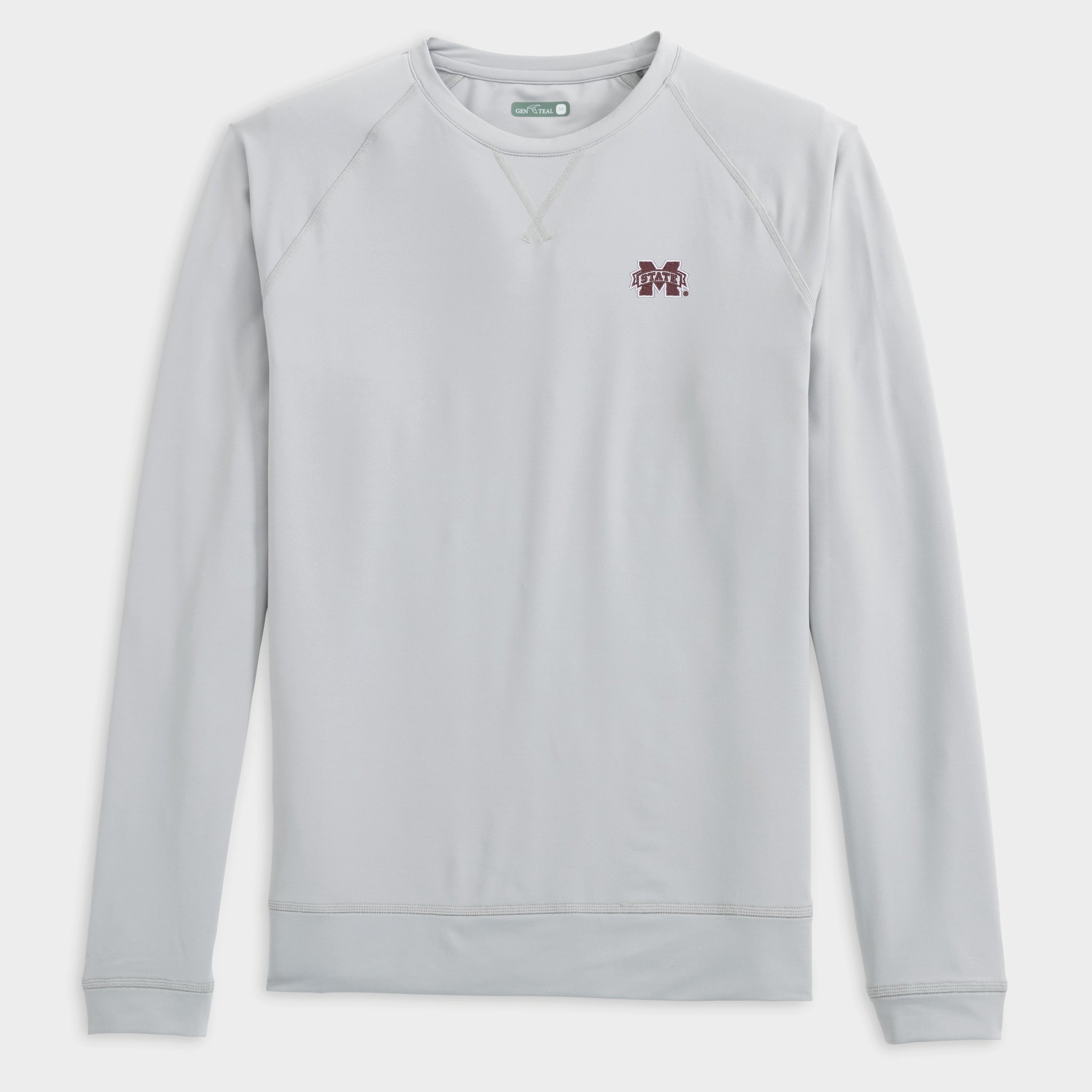 Mississippi State Richmond Venture Performance Crewneck-GenTeal Apparel