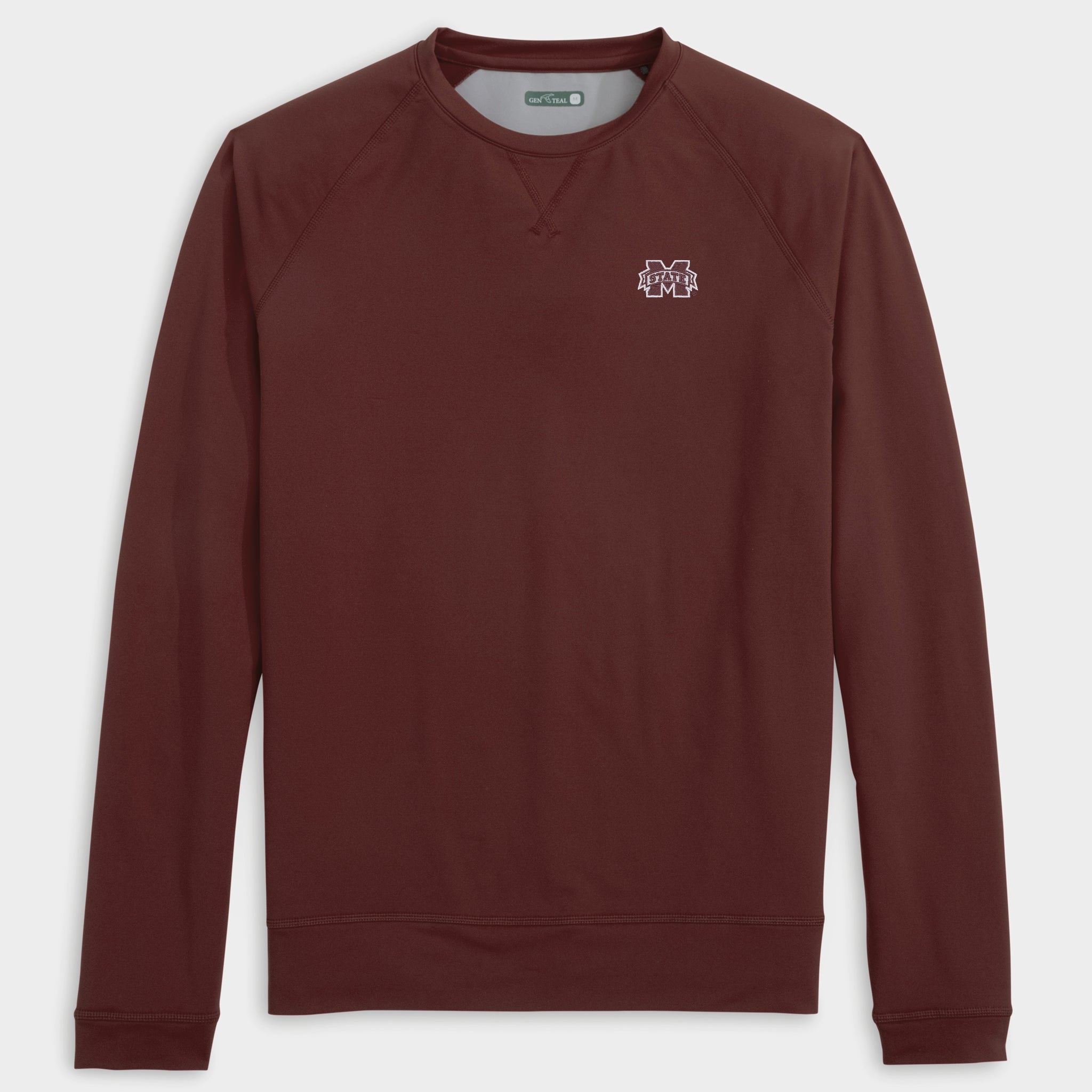 Mississippi State Richmond Venture Performance Crewneck-GenTeal Apparel