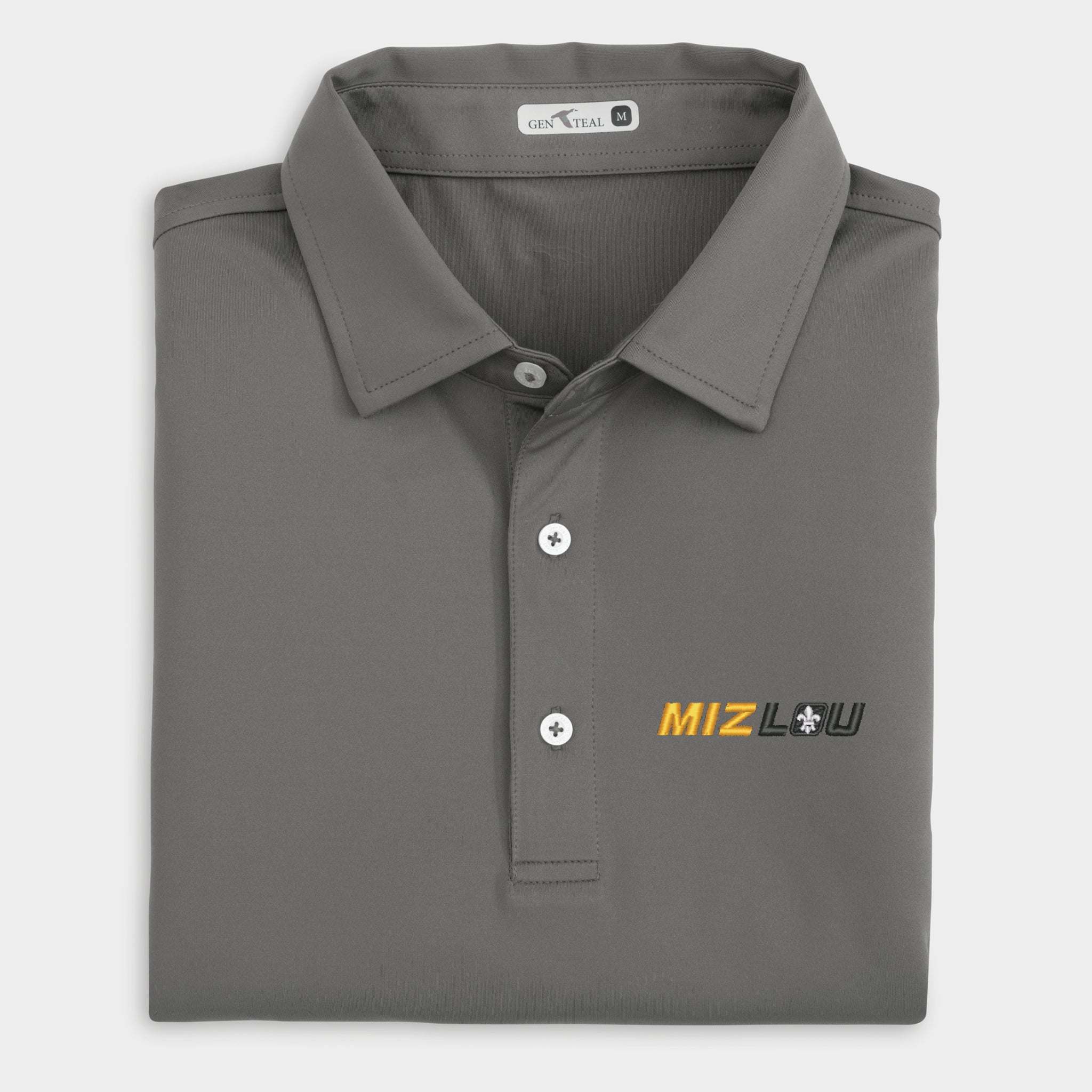 Miz-Lou Solid Performance Polo