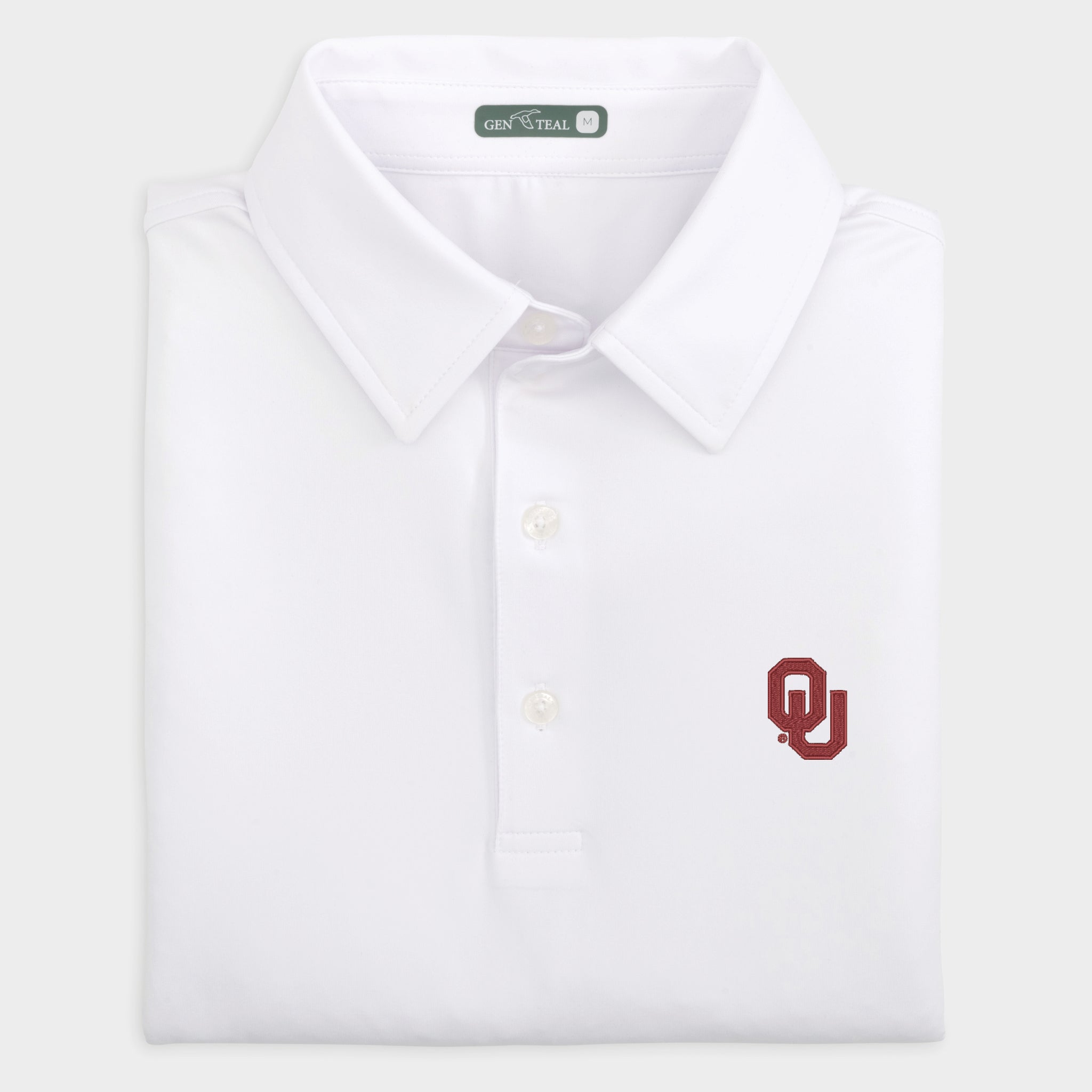 Oklahoma Solid Performance Polo