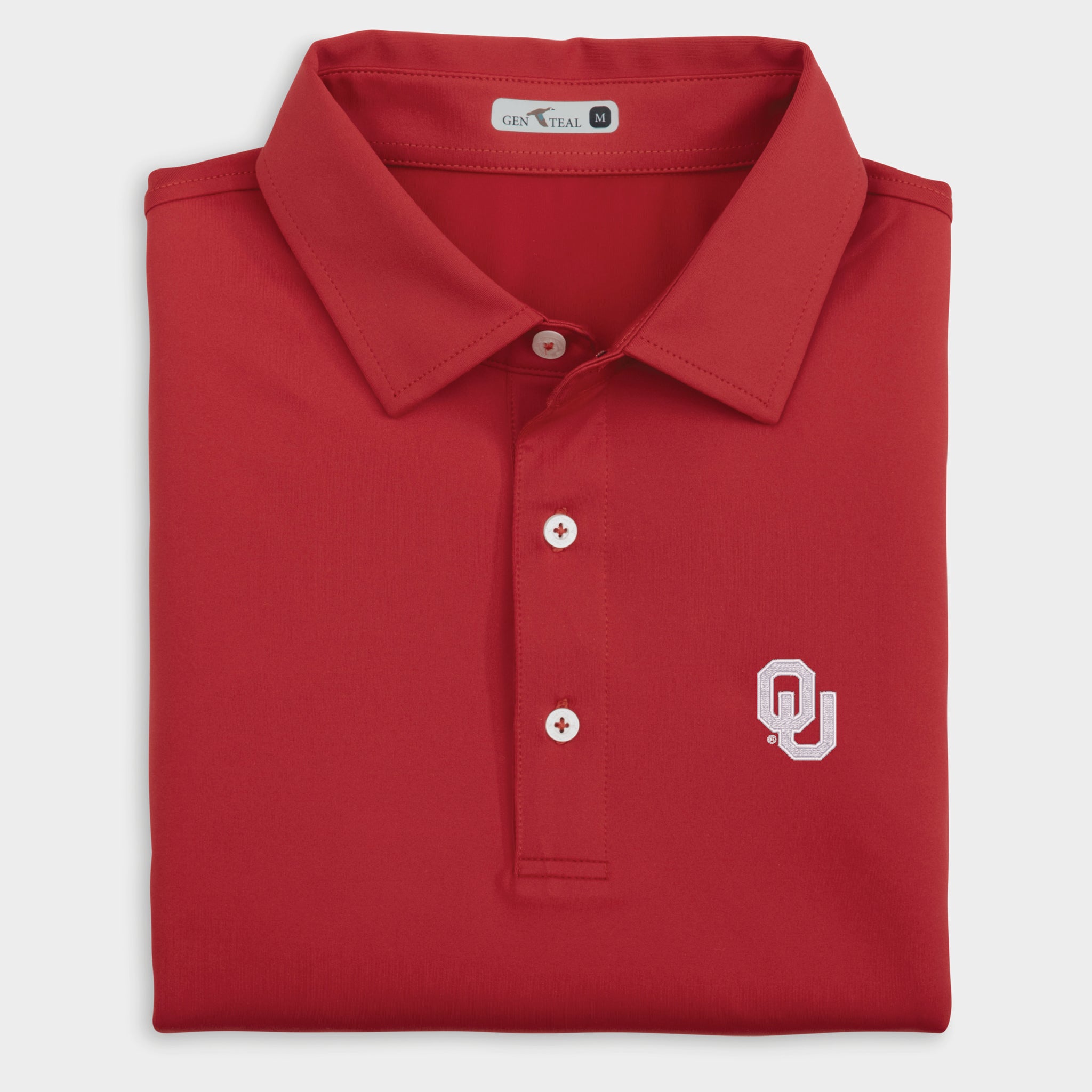 Oklahoma Solid Performance Polo