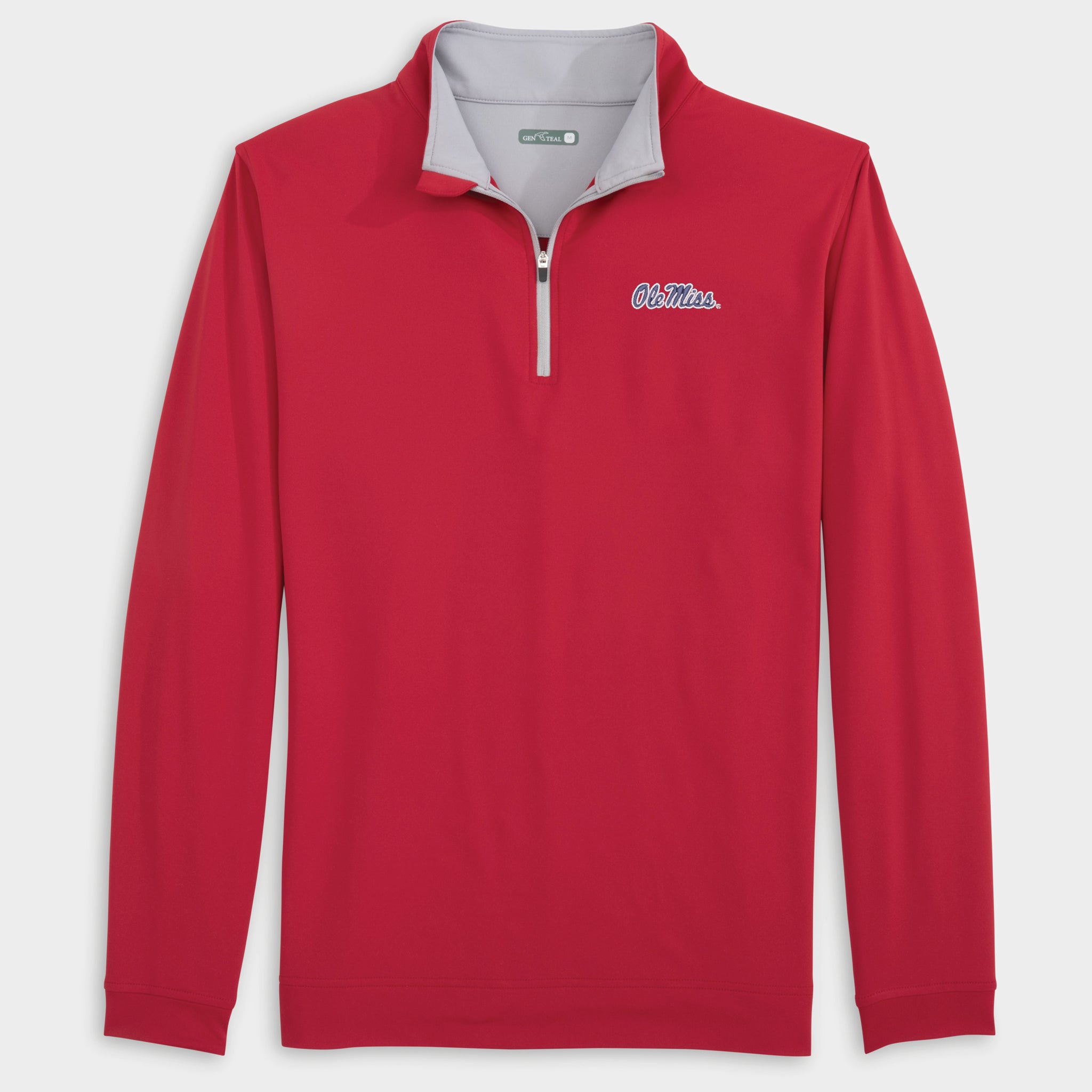 Ole Miss Venture Performance Quarter-Zip-GenTeal Apparel