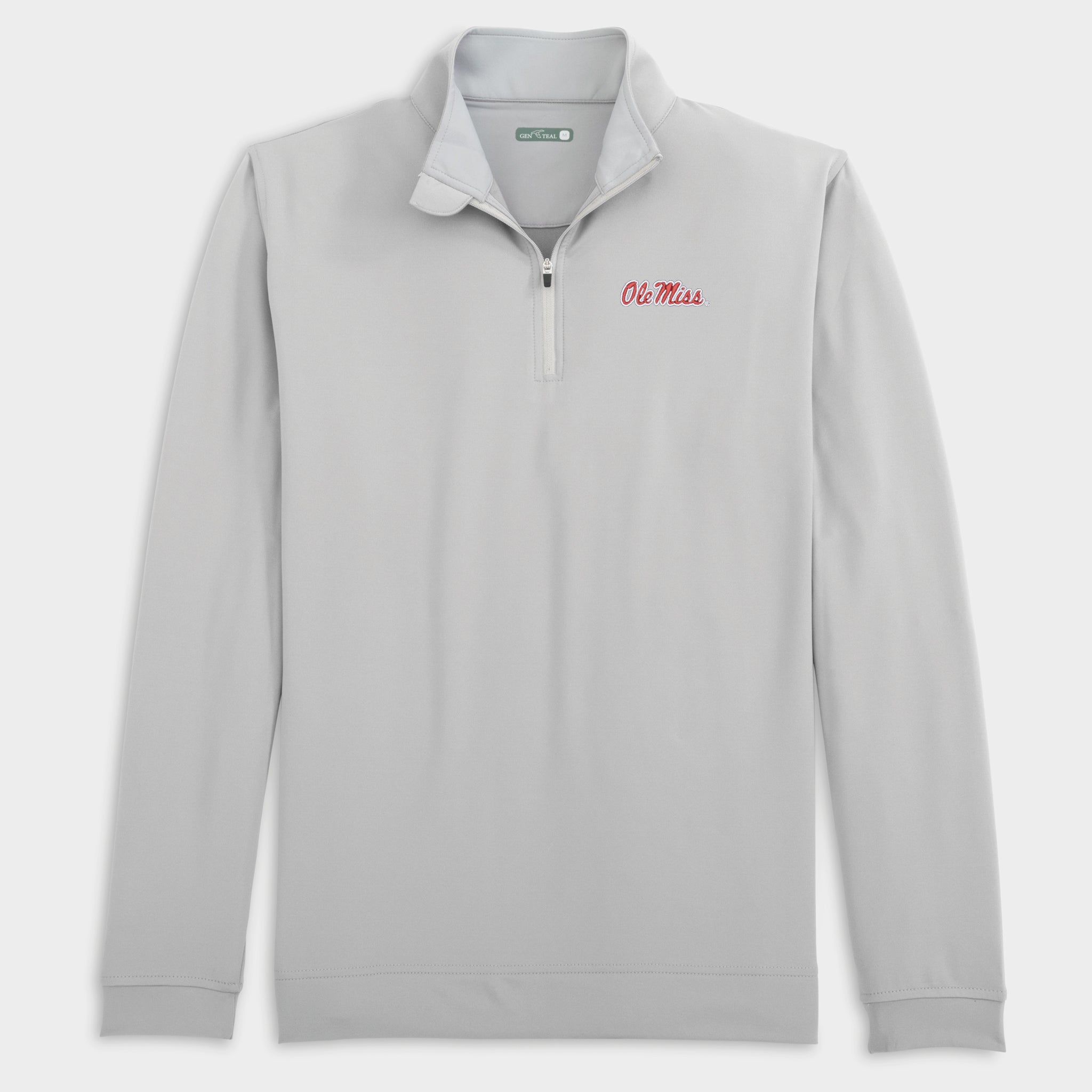 Ole Miss Venture Performance Quarter-Zip-GenTeal Apparel