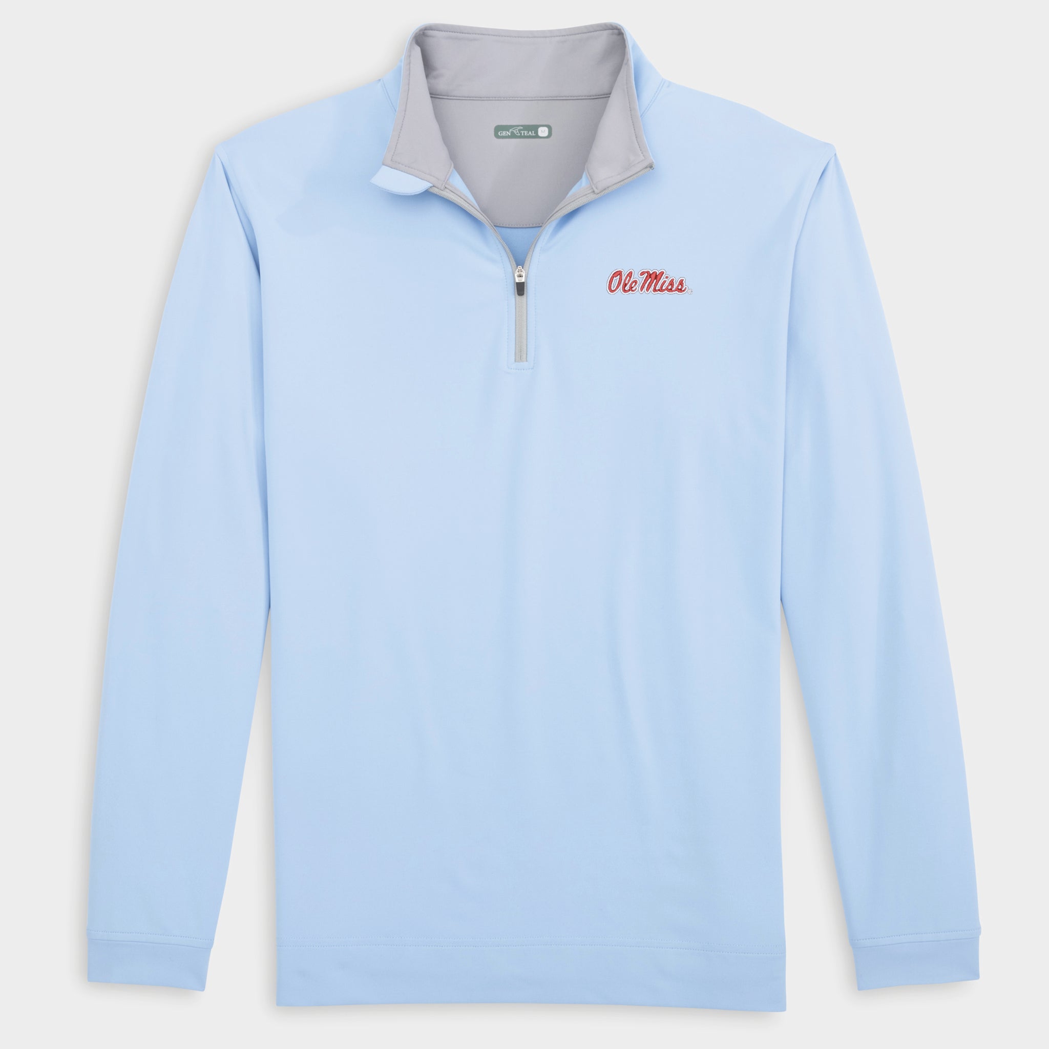 Ole Miss Venture Performance Quarter-Zip-GenTeal Apparel