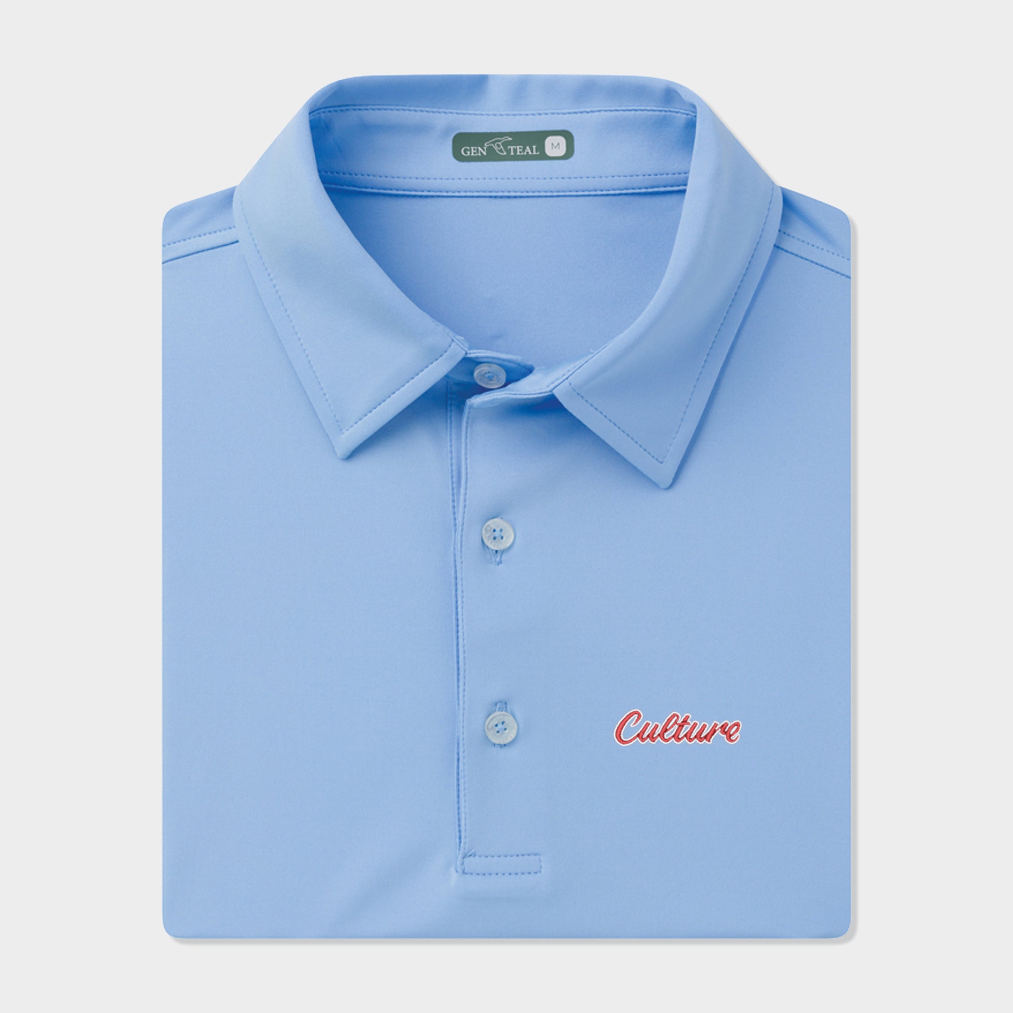 Culture Ole Miss Solid Performance Polo