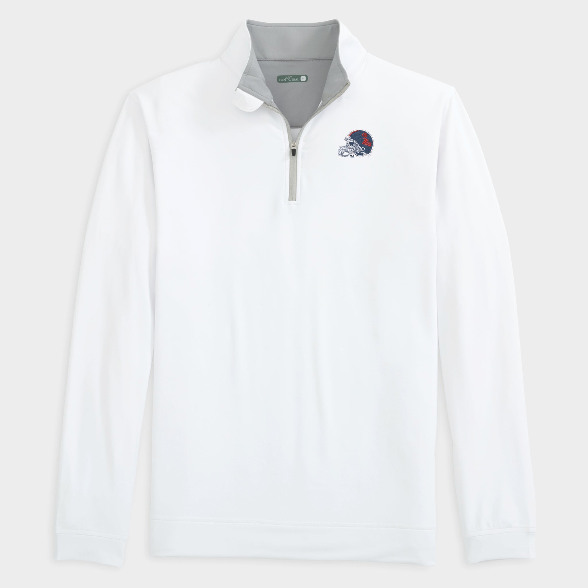 Ole Miss Helmet Venture Performance Quarter-Zip