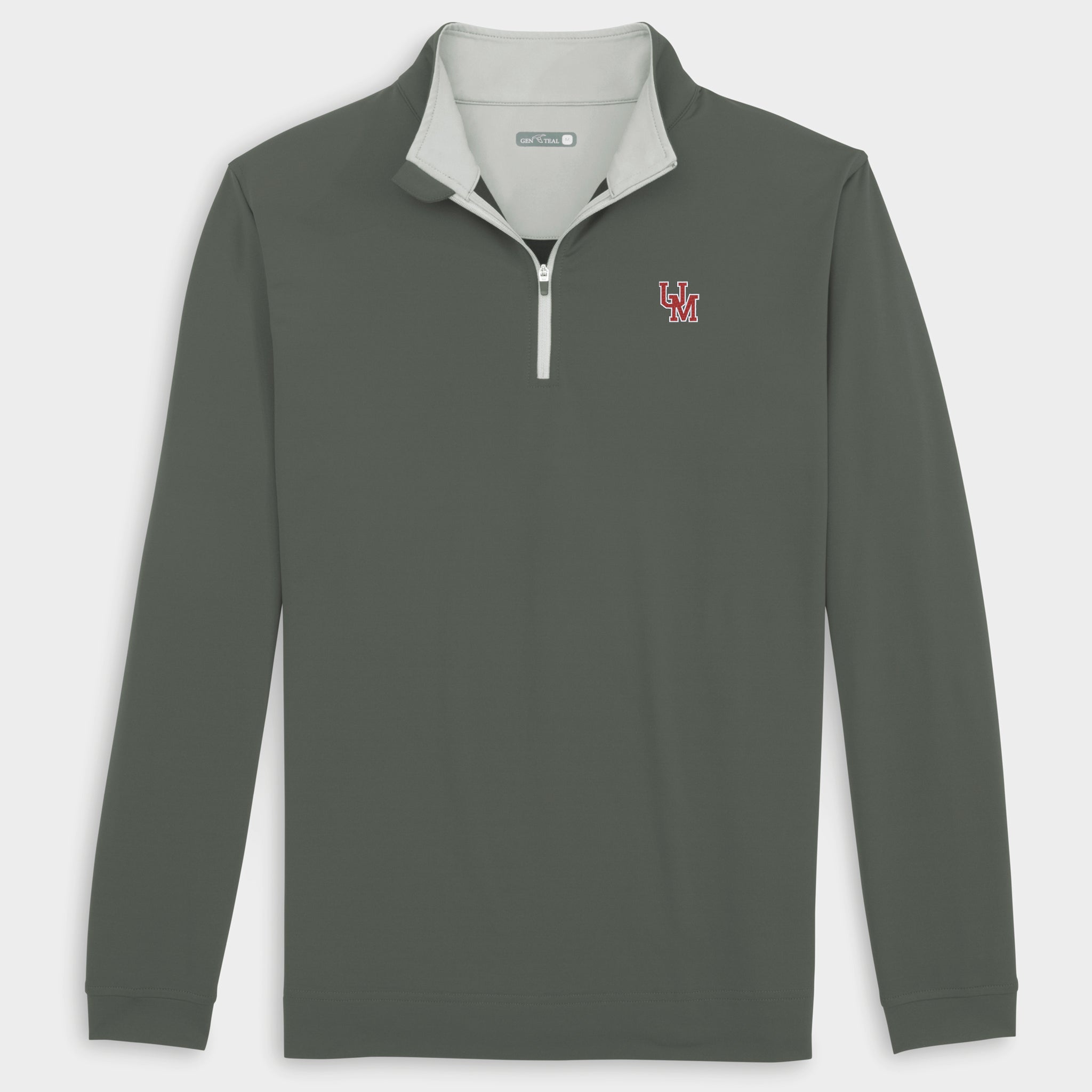 Sunday Ole Miss Venture Performance Quarter-Zip-GenTeal Apparel