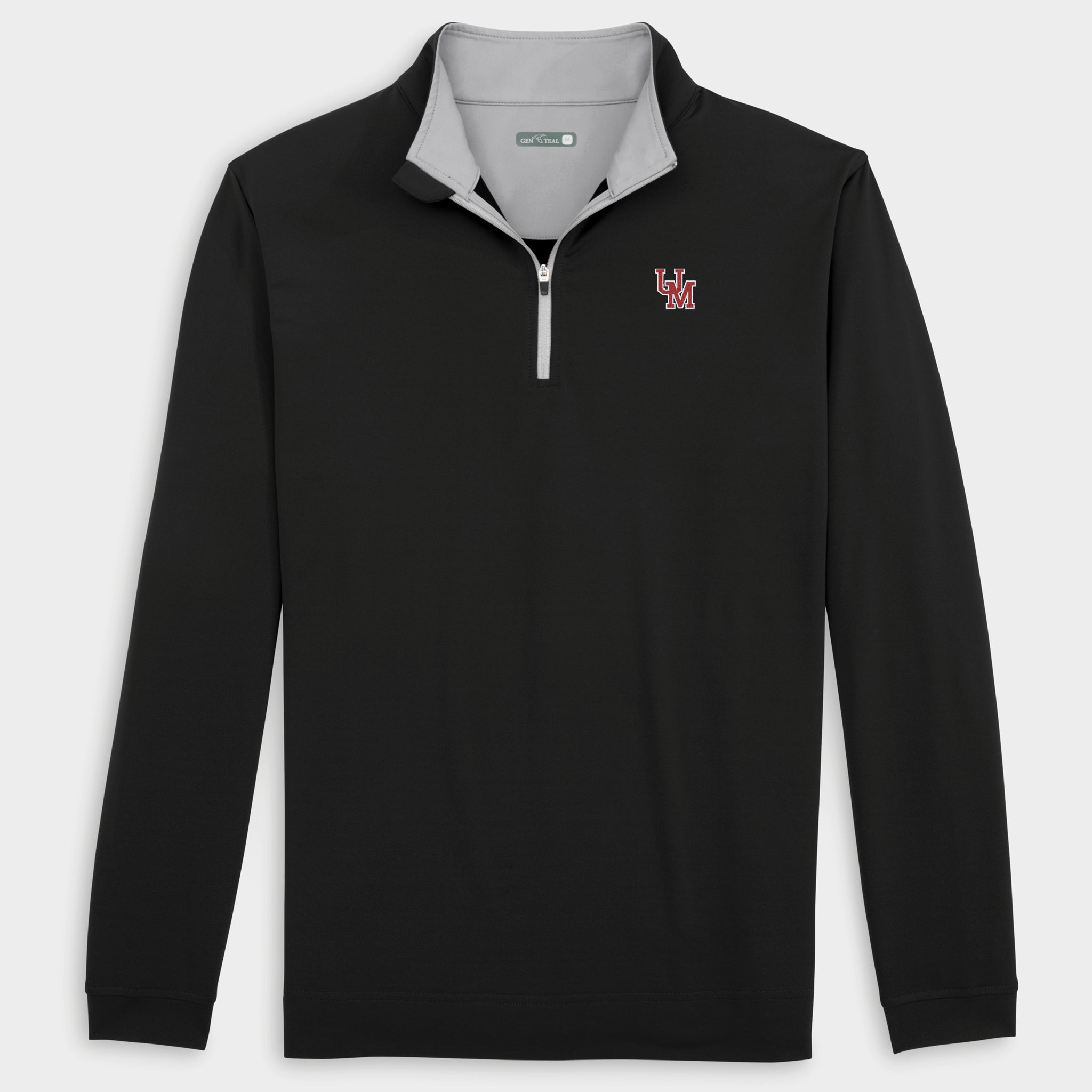 Sunday Ole Miss Venture Performance Quarter-Zip-GenTeal Apparel