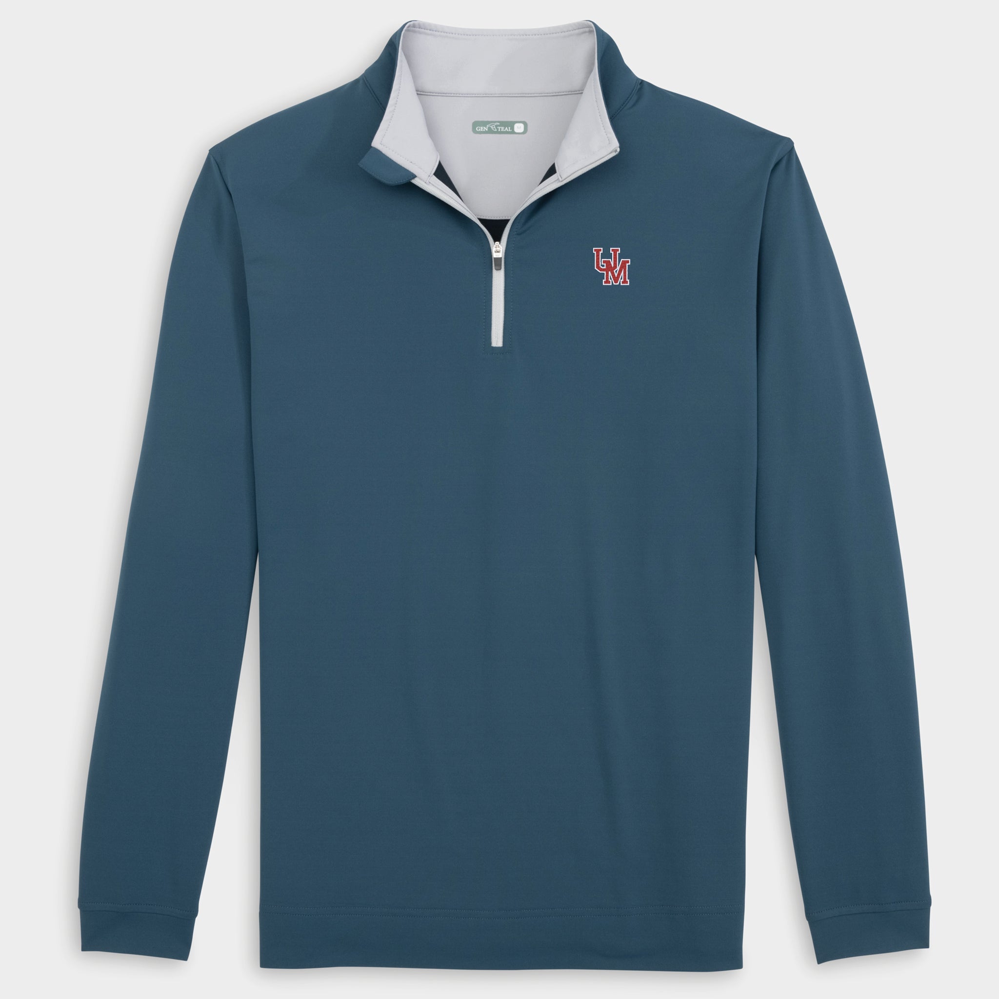 Sunday Ole Miss Venture Performance Quarter-Zip-GenTeal Apparel