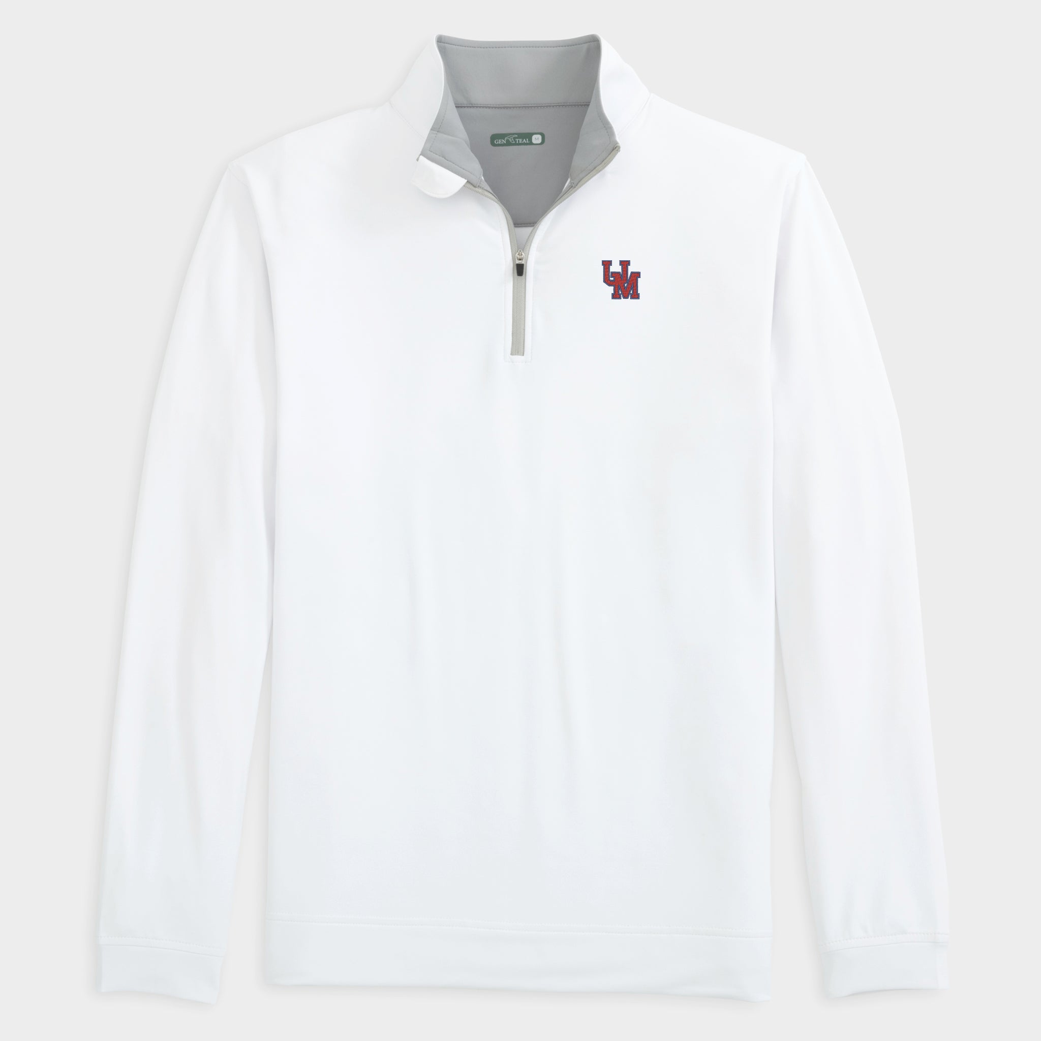 Sunday Ole Miss Venture Performance Quarter-Zip-GenTeal Apparel