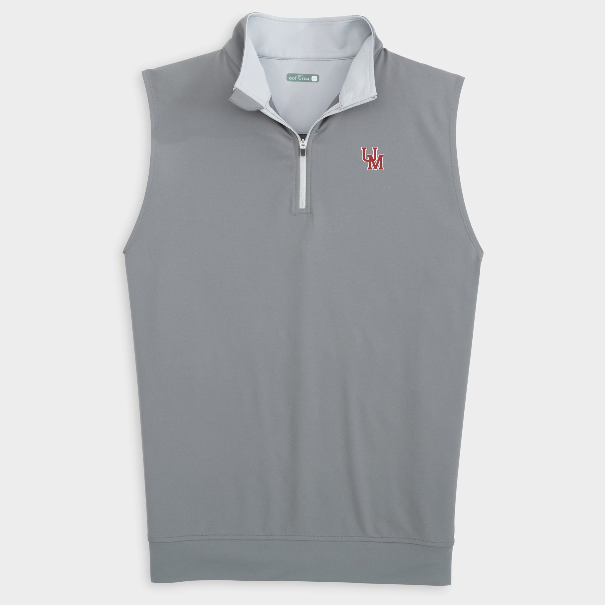 Sunday Ole Miss Venture Performance Quarter-Zip Vest-GenTeal Apparel