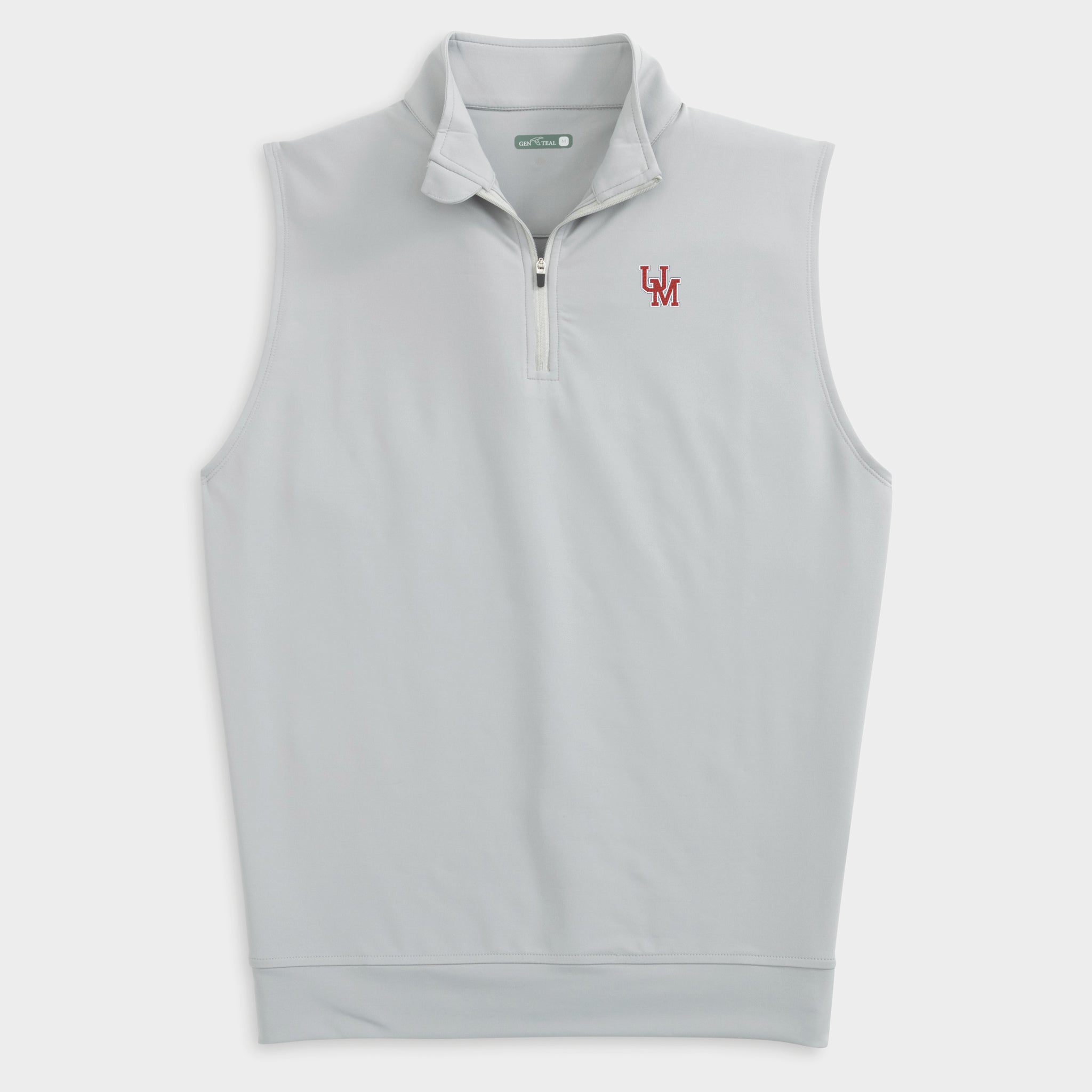 Sunday Ole Miss Venture Performance Quarter-Zip Vest-GenTeal Apparel