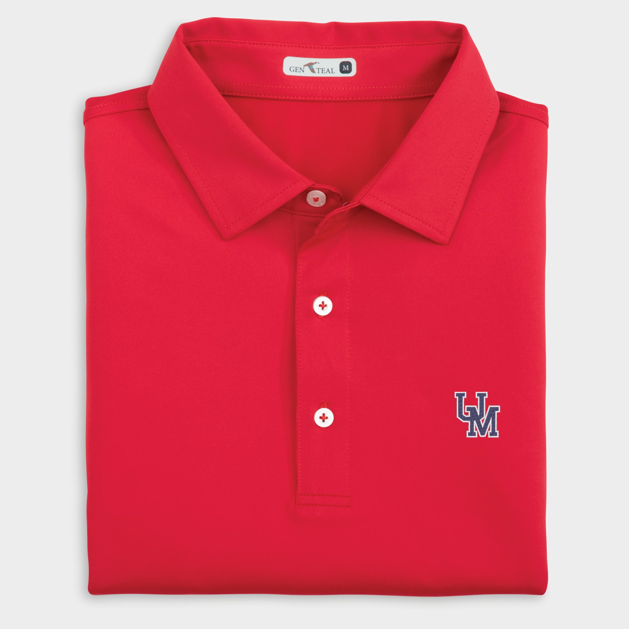 Ole Miss Sunday Solid Performance Polo