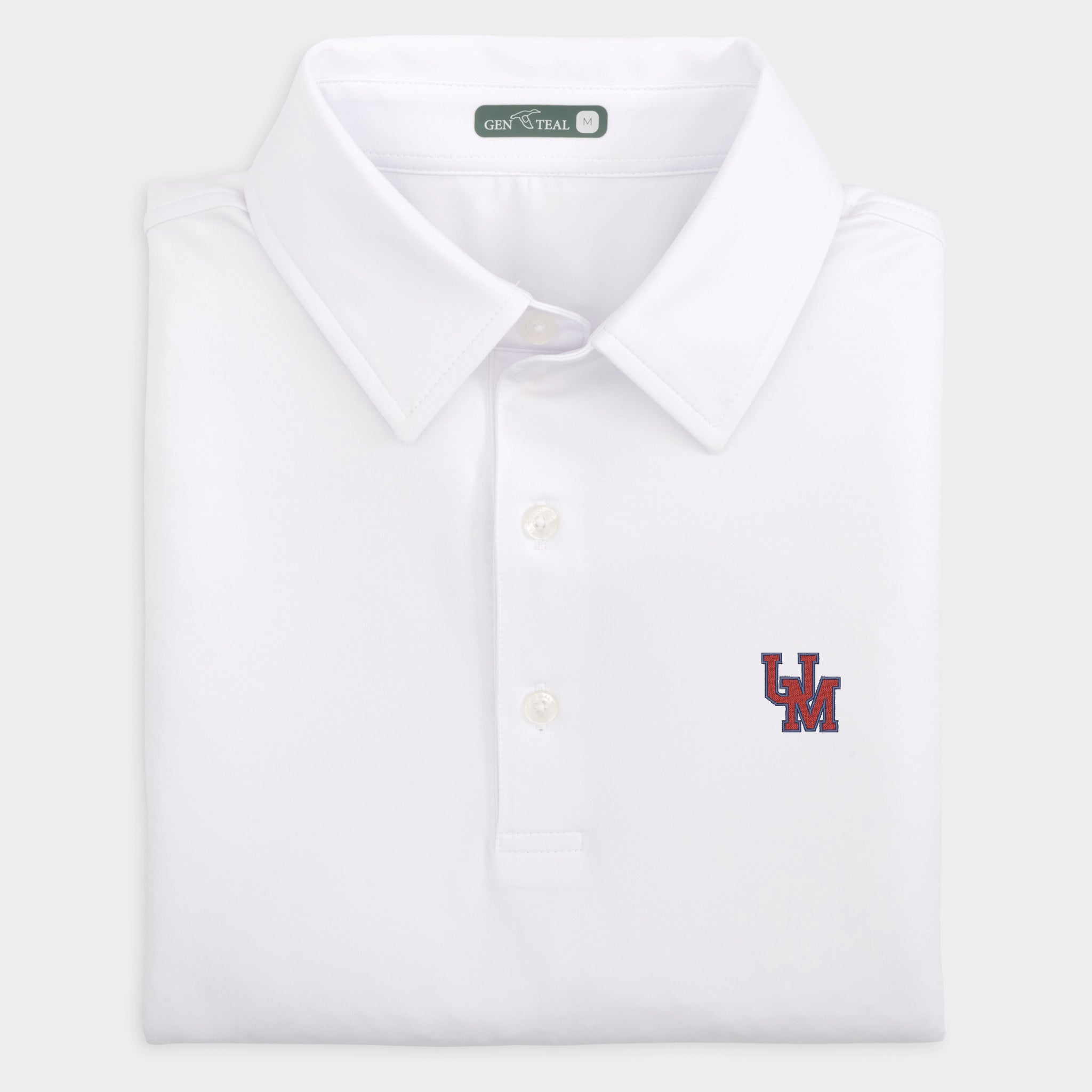 Ole Miss Sunday Solid Performance Polo