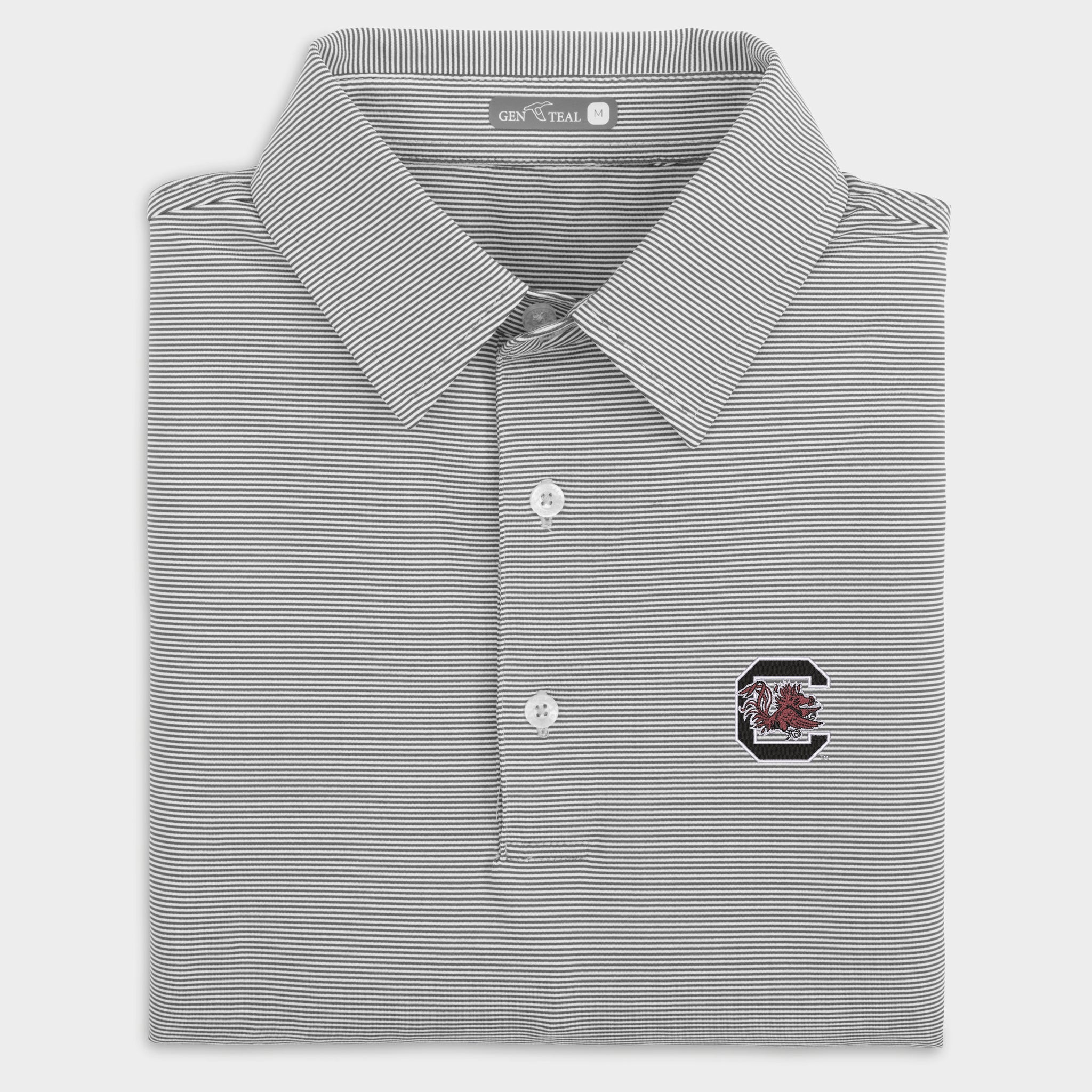 South Carolina Pinstripe Performance Polo