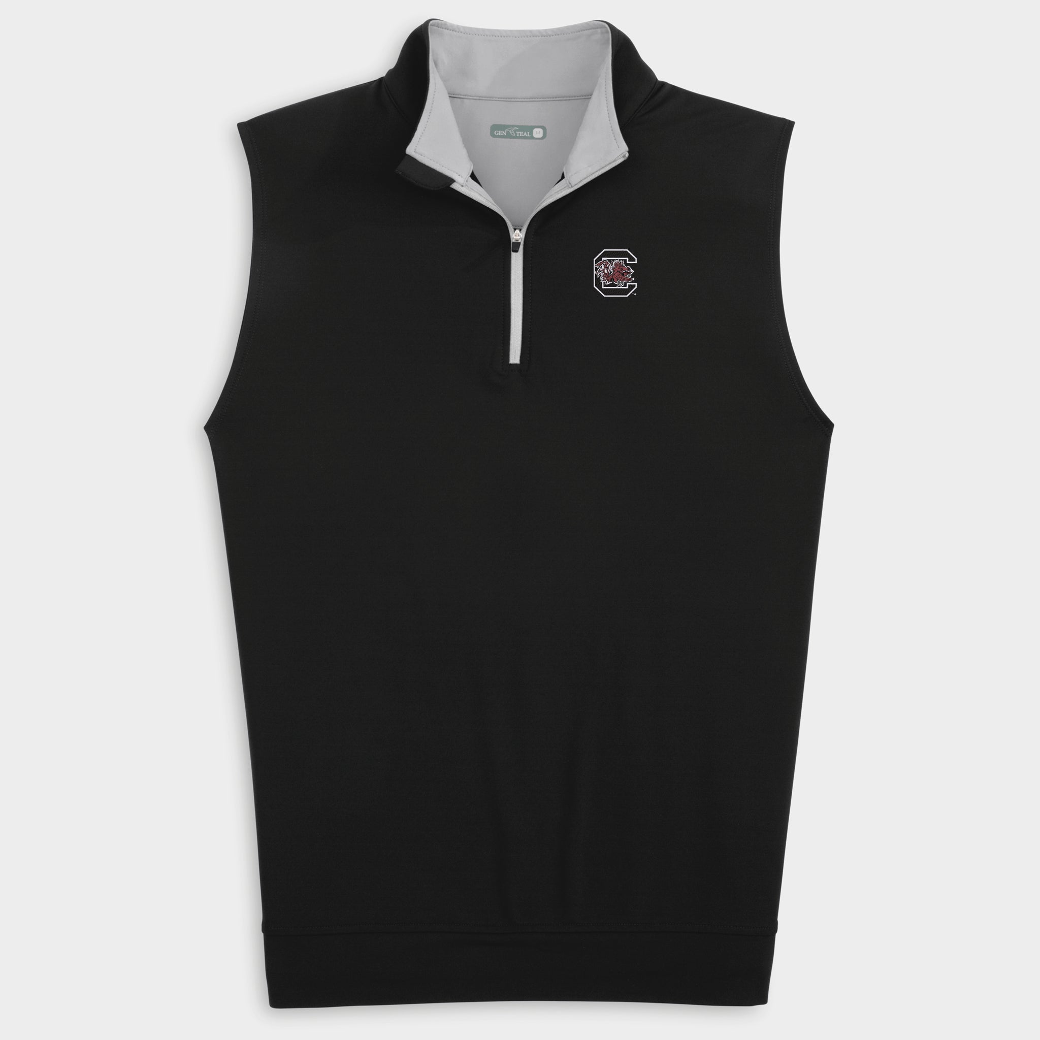 South Carolina Venture Performance Quarter-Zip Vest-GenTeal Apparel