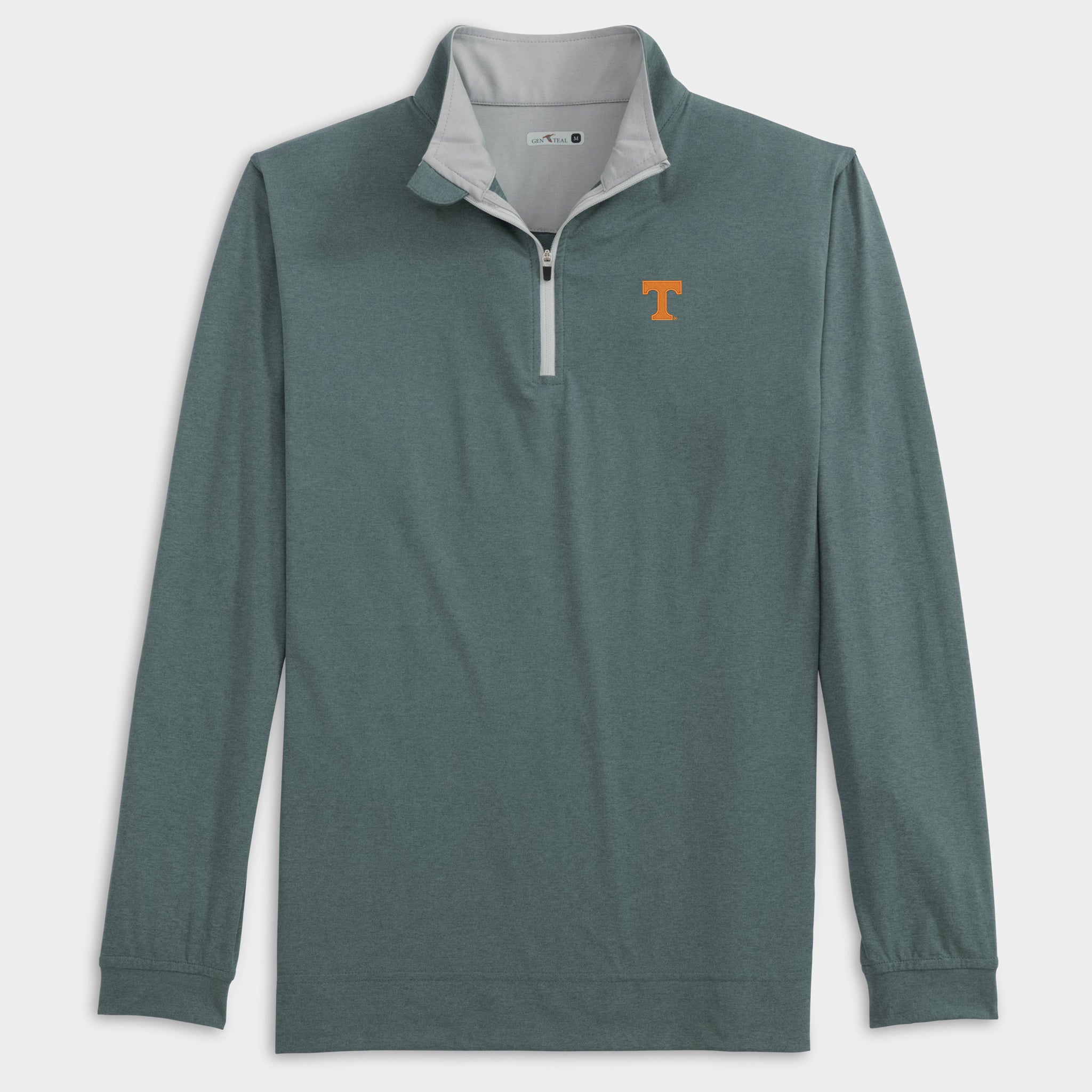 Tennessee Heathered Venture Performance Quarter-Zip-GenTeal Apparel