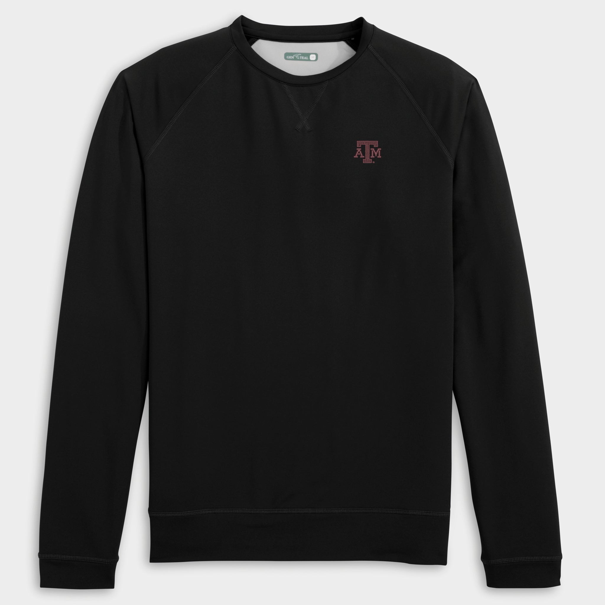 Texas A&M Richmond Venture Performance Crewneck-GenTeal Apparel