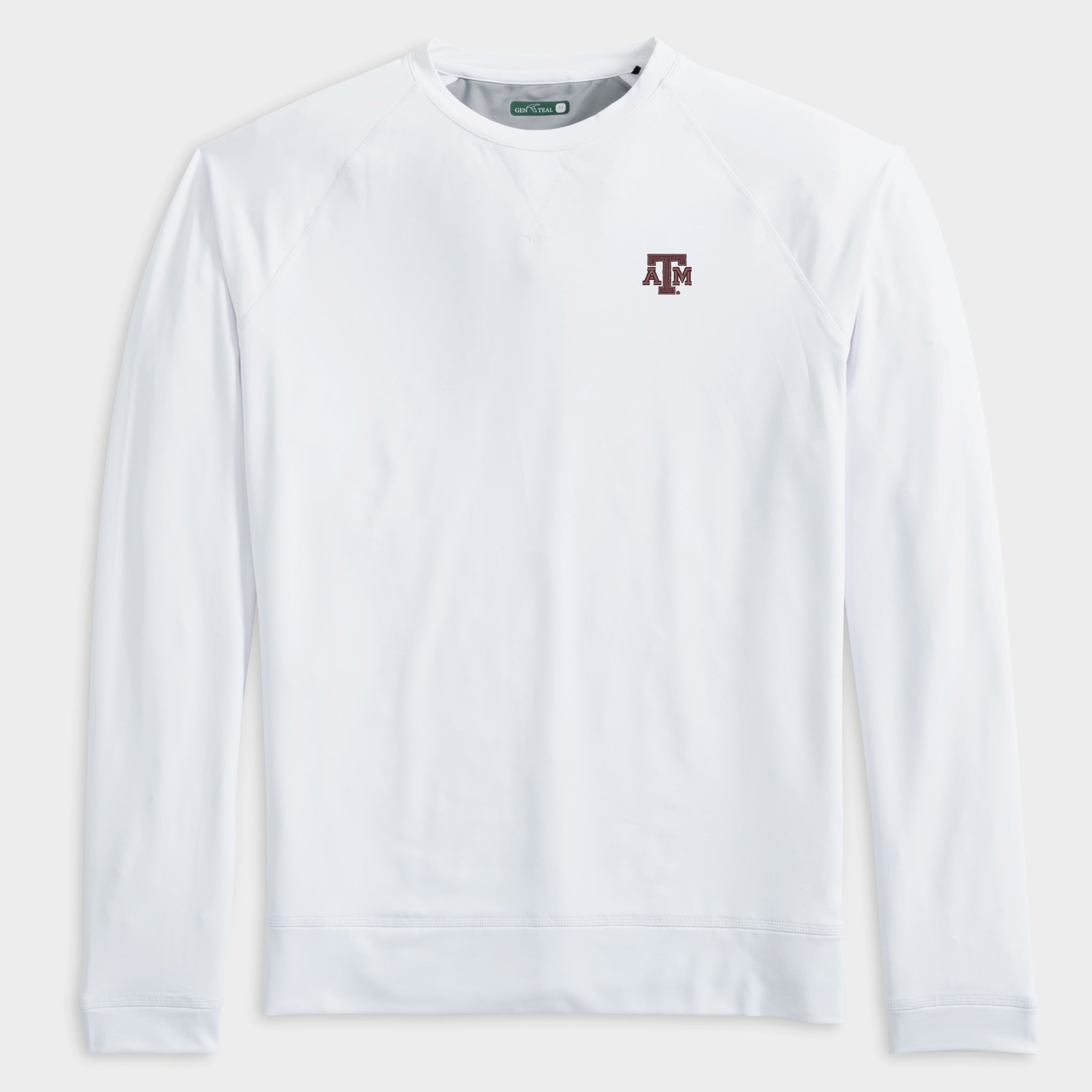 Texas A&M Richmond Venture Performance Crewneck-GenTeal Apparel