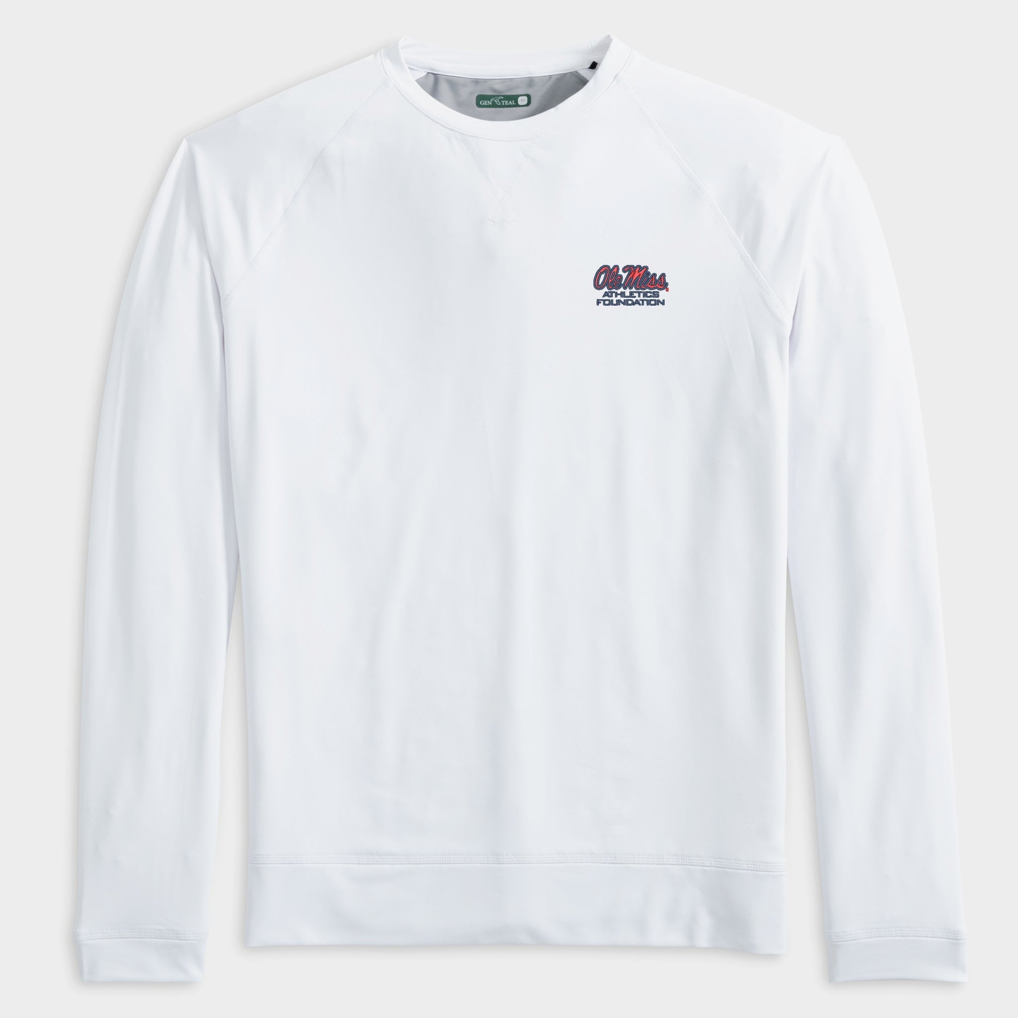 Ole Miss Athletics Foundation Richmond Venture Performance Crewneck-GenTeal Apparel